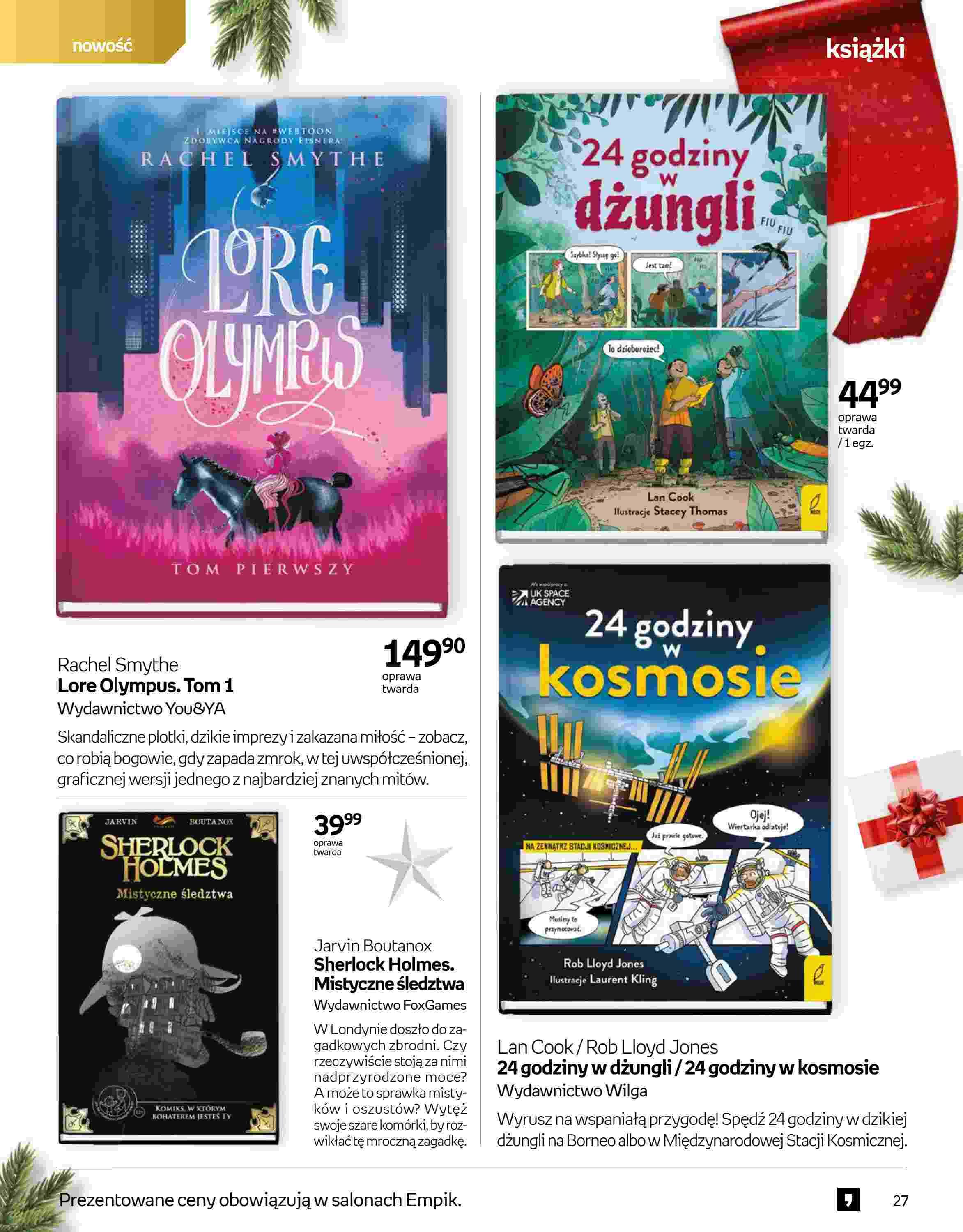 Gazetka promocyjna empik do 24/12/2022 str.27