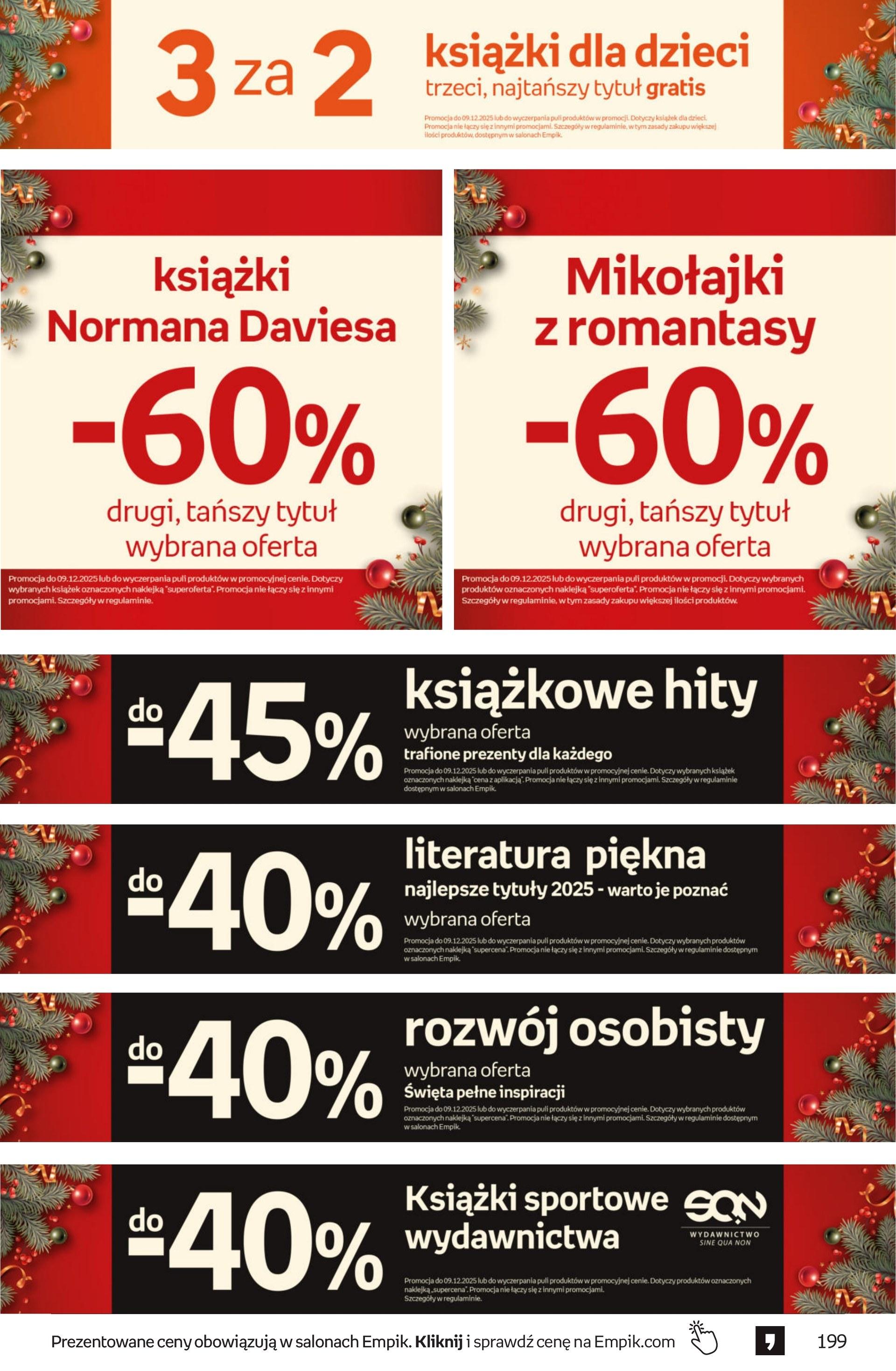 Gazetka promocyjna empik do 09/12/2025 str.199