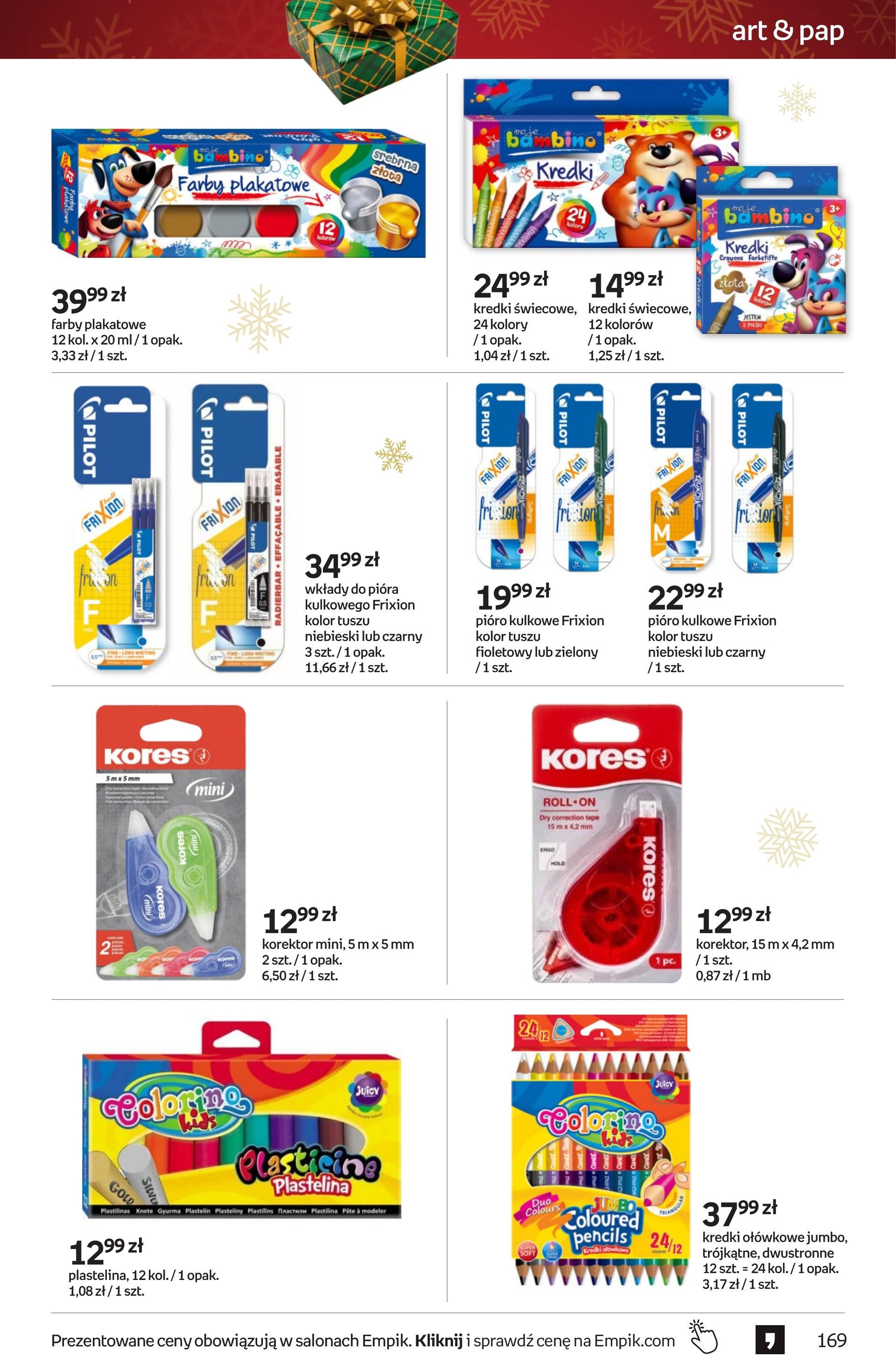 Gazetka promocyjna empik do 09/12/2025 str.169