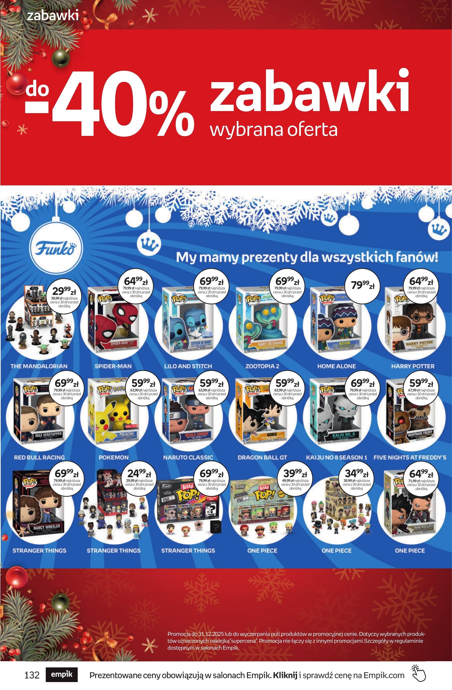 Gazetka promocyjna empik do 09/12/2025 str.132