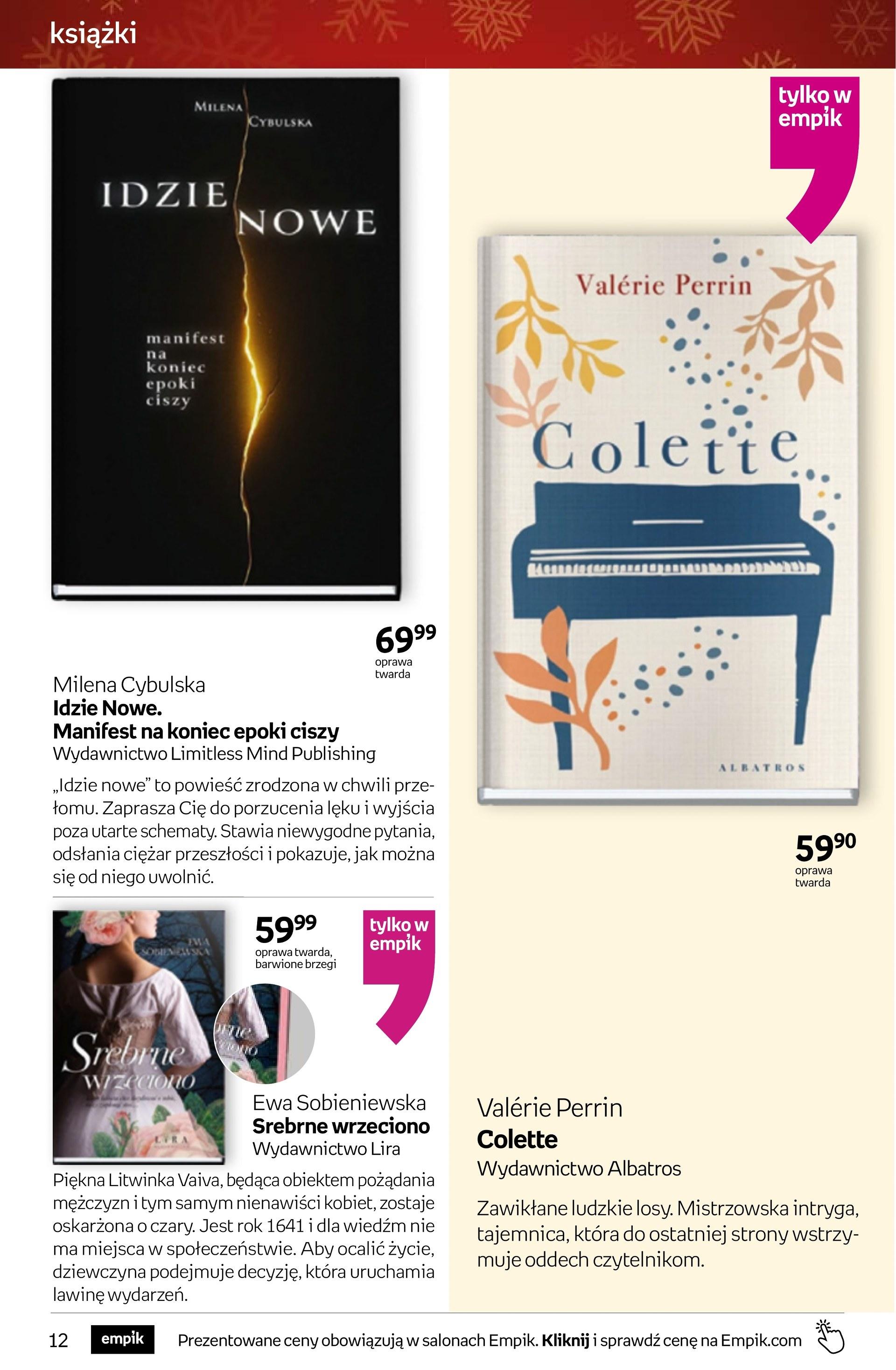 Gazetka promocyjna empik do 23/12/2025 str.12