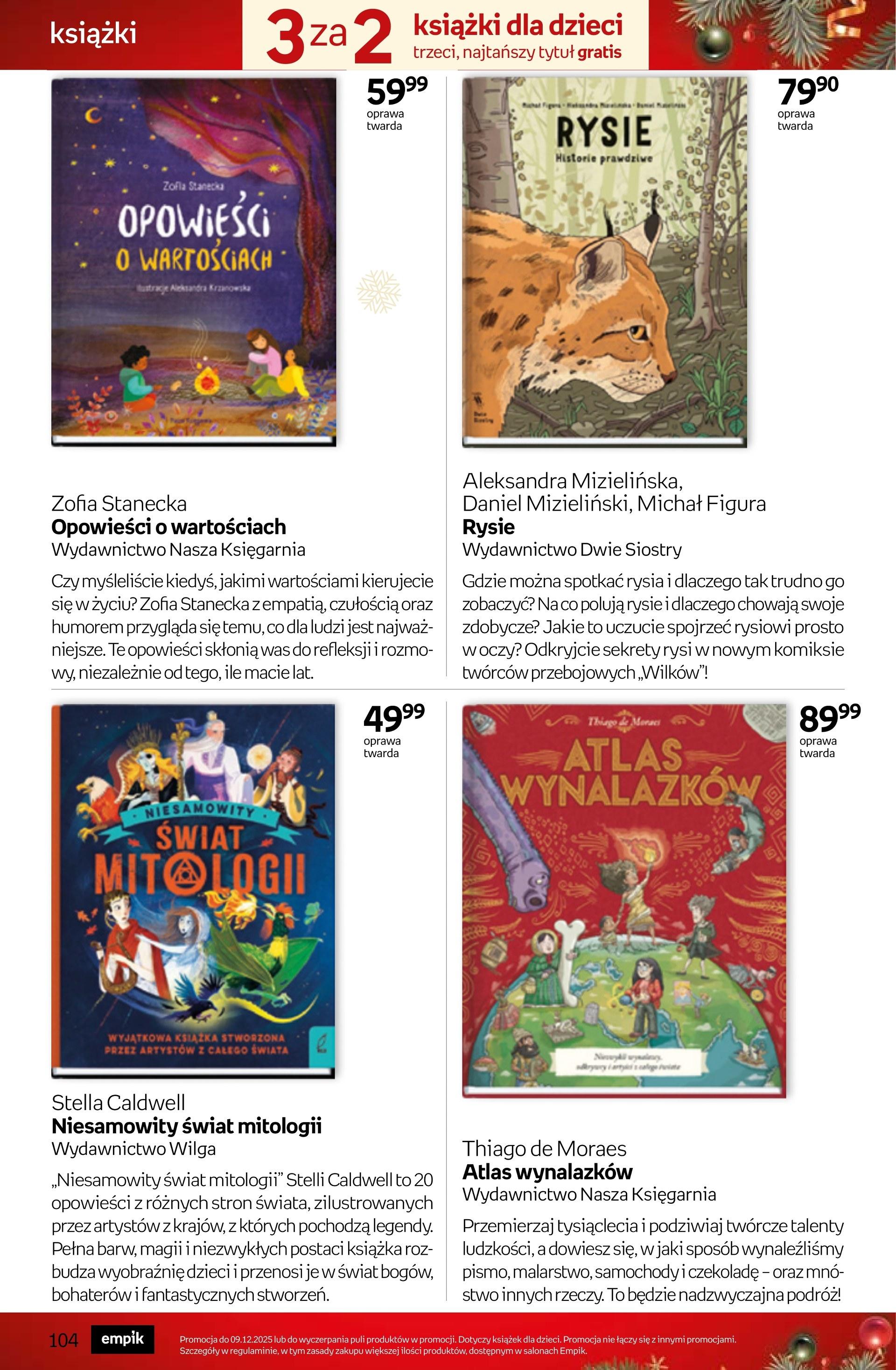 Gazetka promocyjna empik do 09/12/2025 str.104