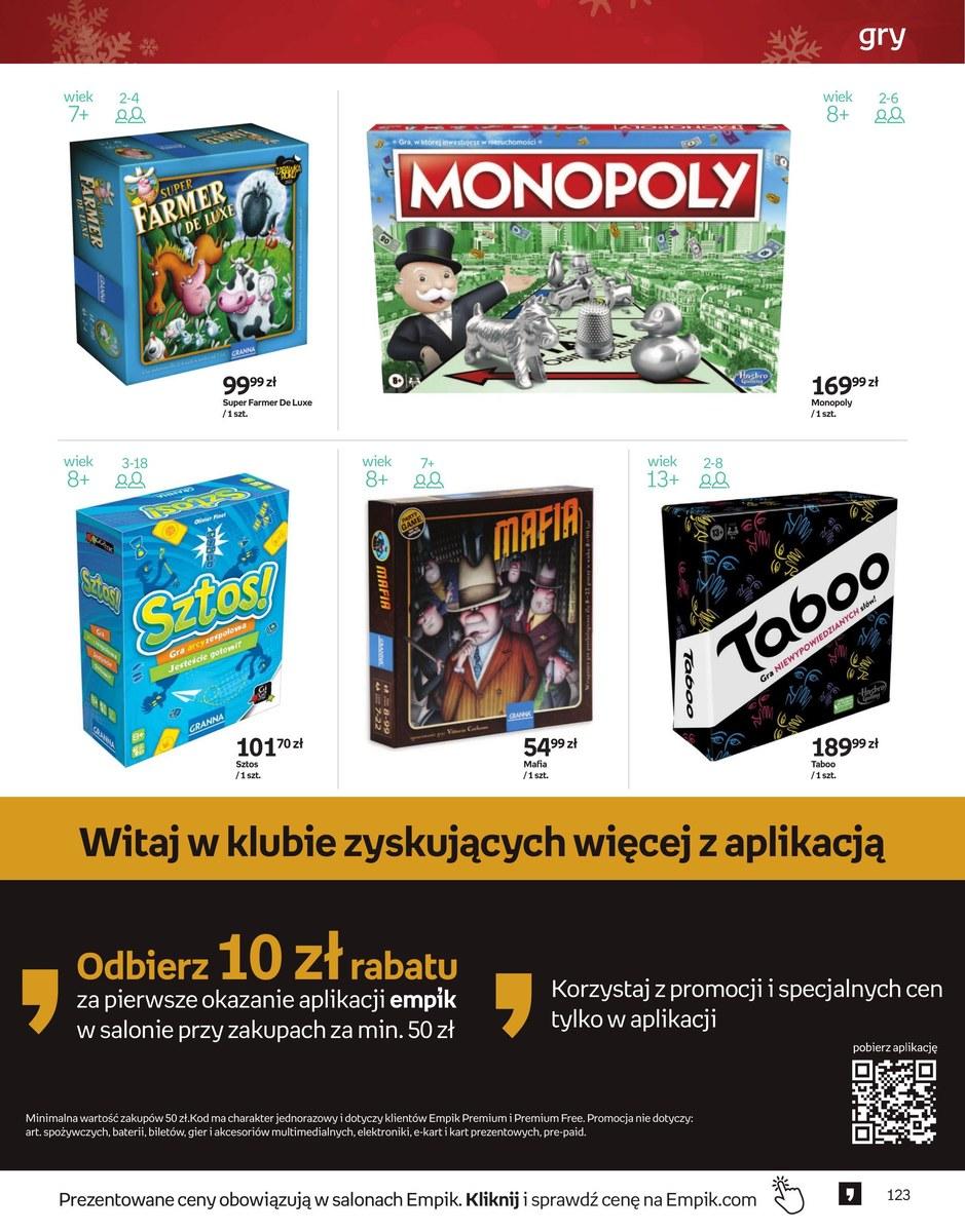 Gazetka promocyjna empik do 26/11/2024 str.123