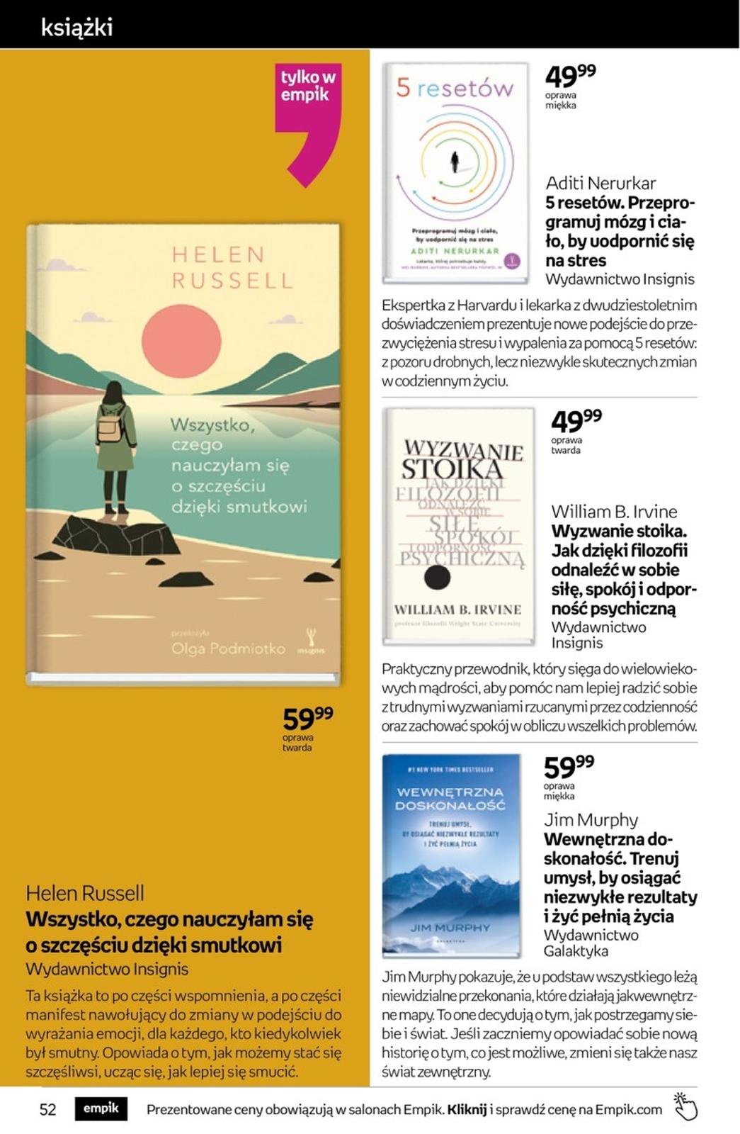 Gazetka promocyjna empik do 11/11/2025 str.52