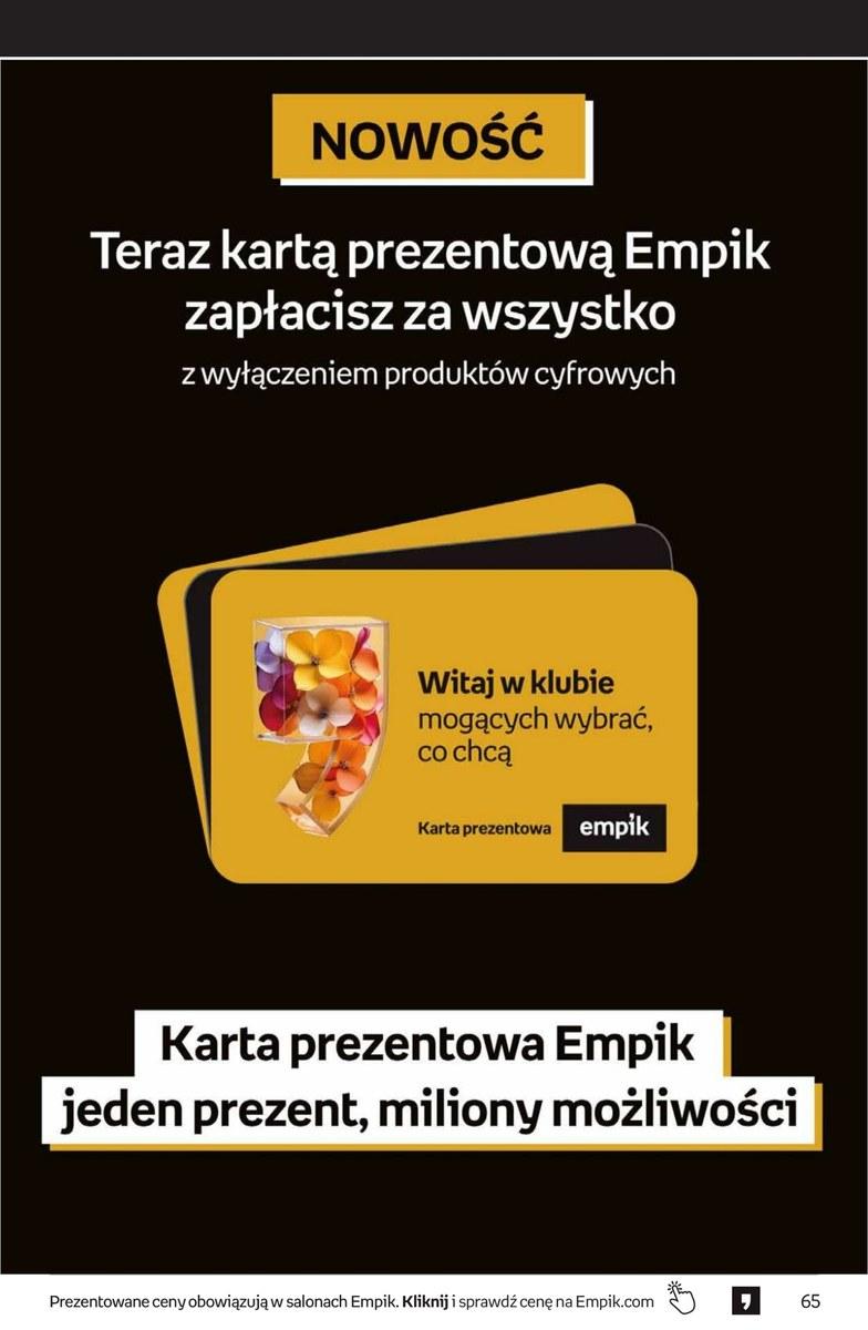 Gazetka promocyjna empik do 23/09/2025 str.65