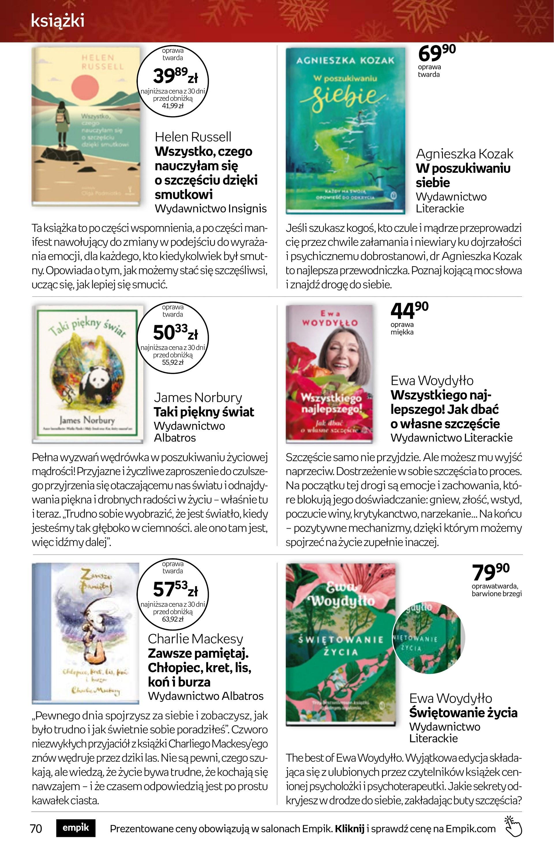 Gazetka promocyjna empik do 23/12/2025 str.70