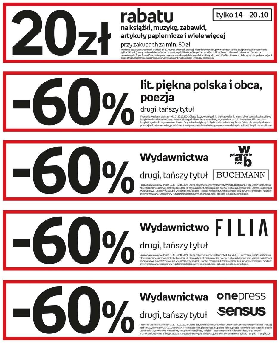 Gazetka promocyjna empik do 22/10/2024 str.92