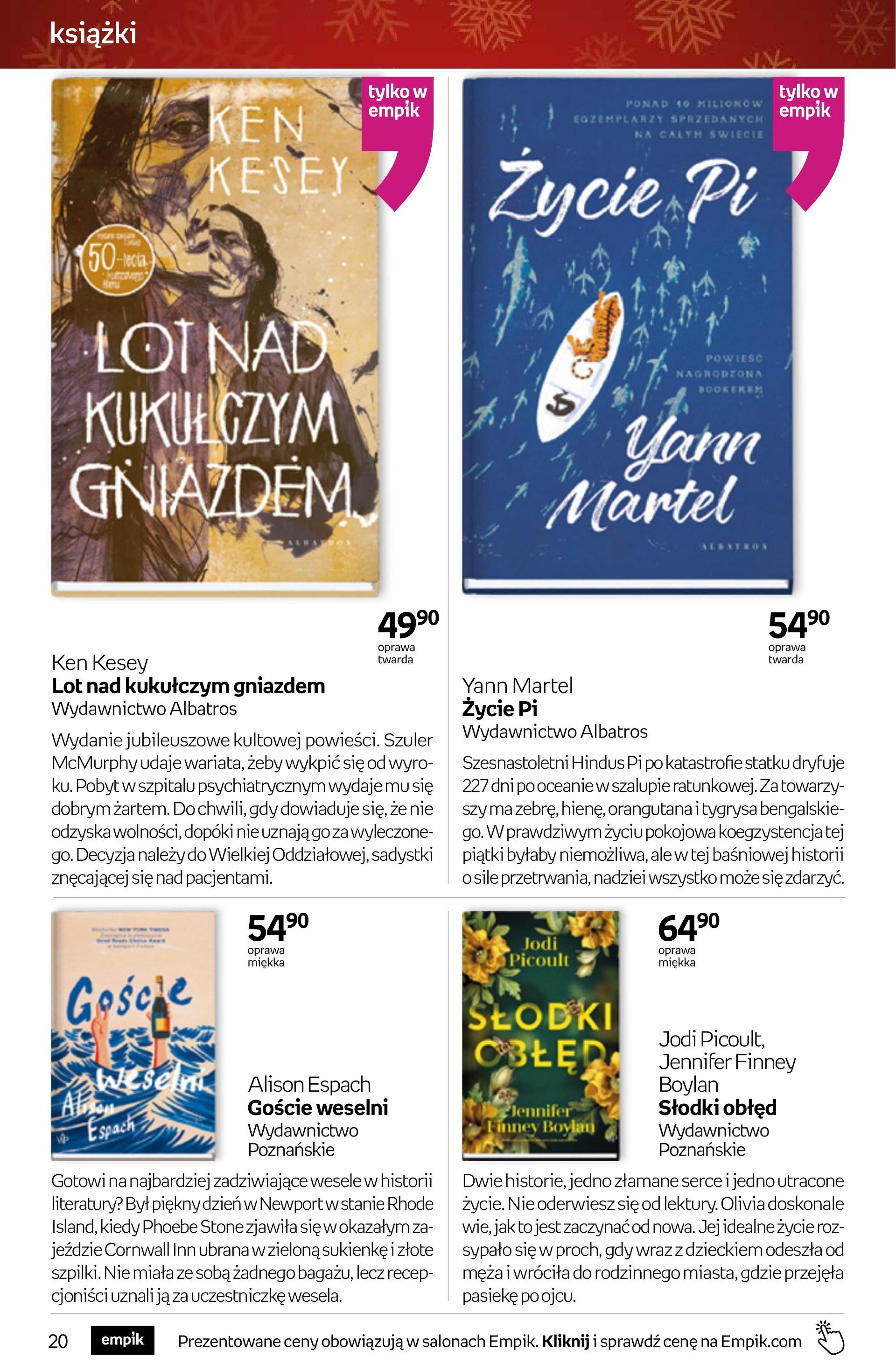Gazetka promocyjna empik do 23/12/2025 str.20
