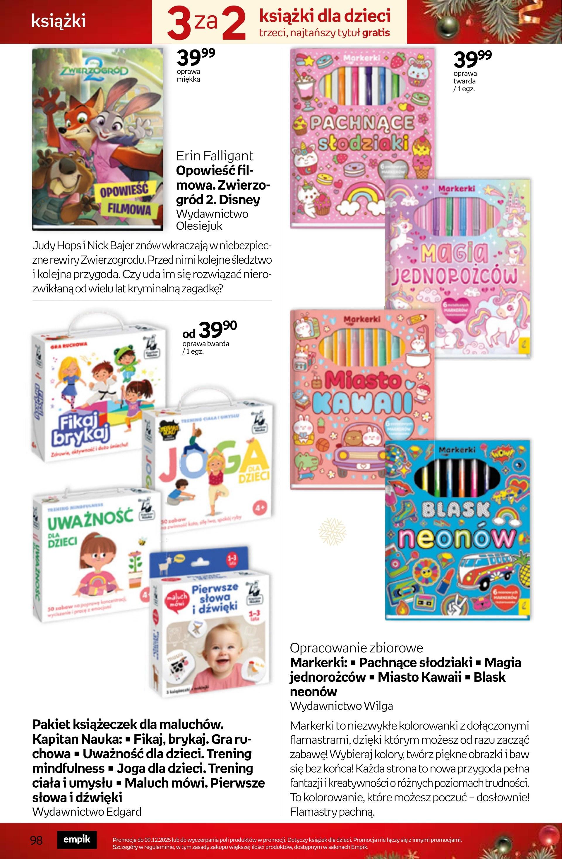Gazetka promocyjna empik do 09/12/2025 str.98