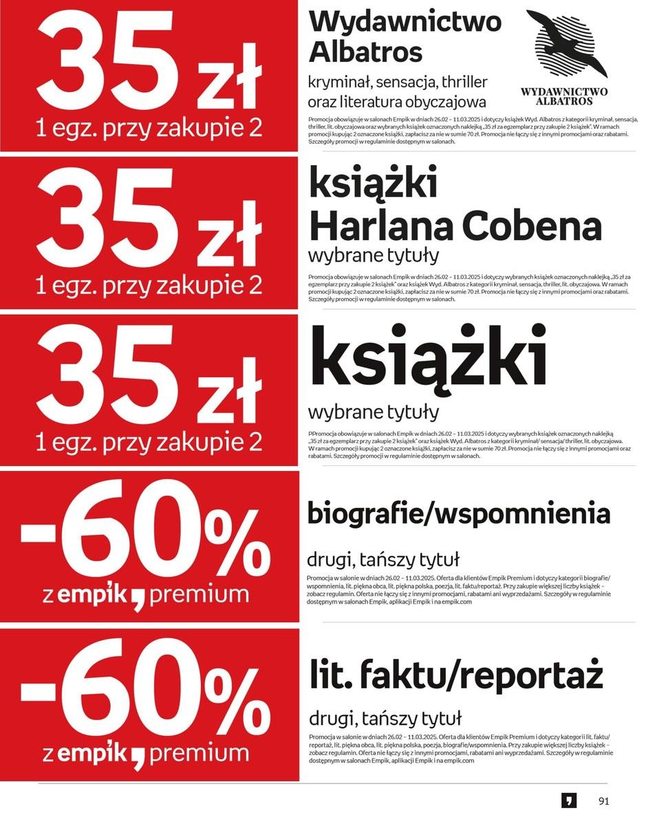 Gazetka promocyjna empik do 11/03/2025 str.91