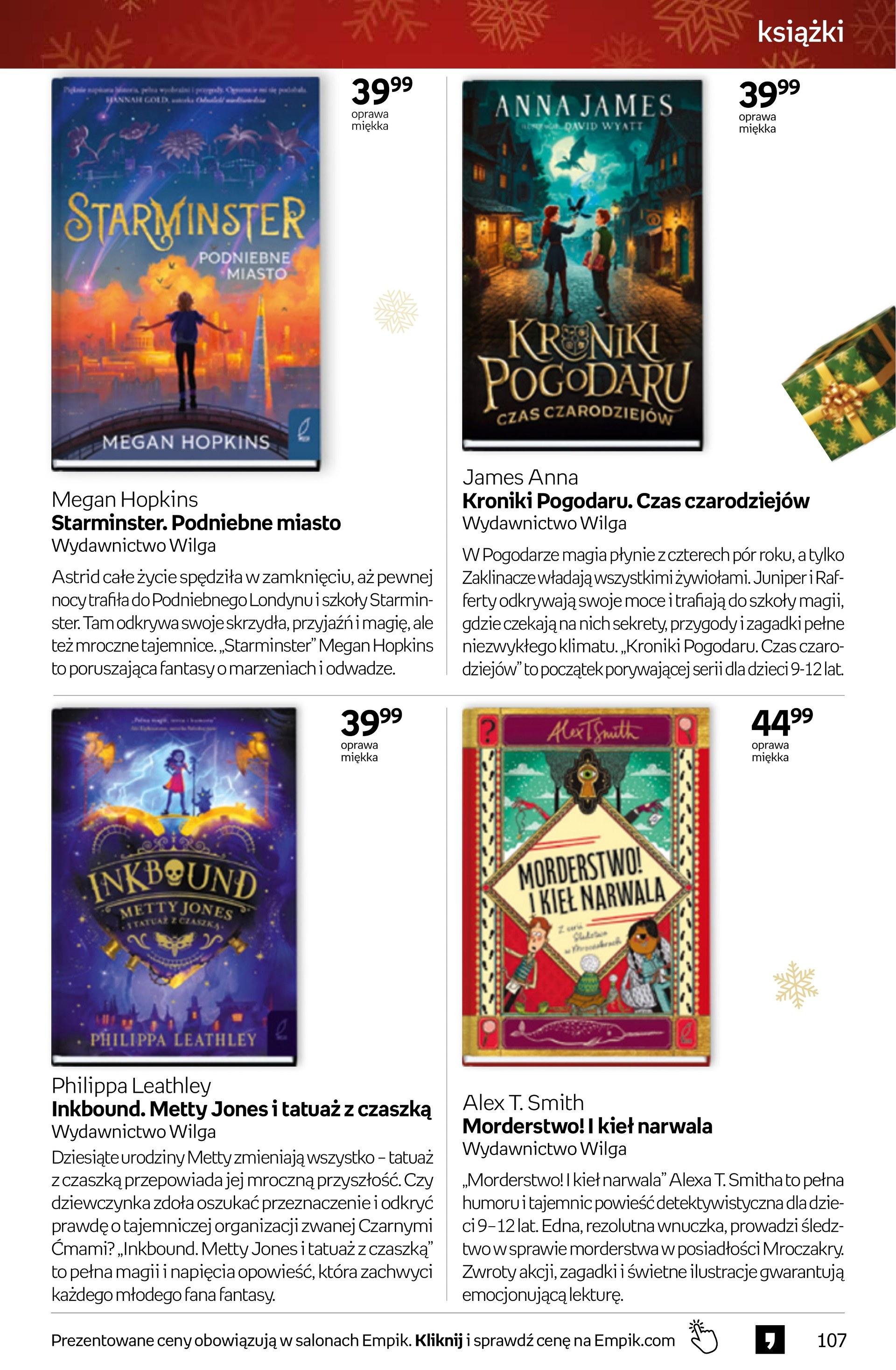 Gazetka promocyjna empik do 23/12/2025 str.107