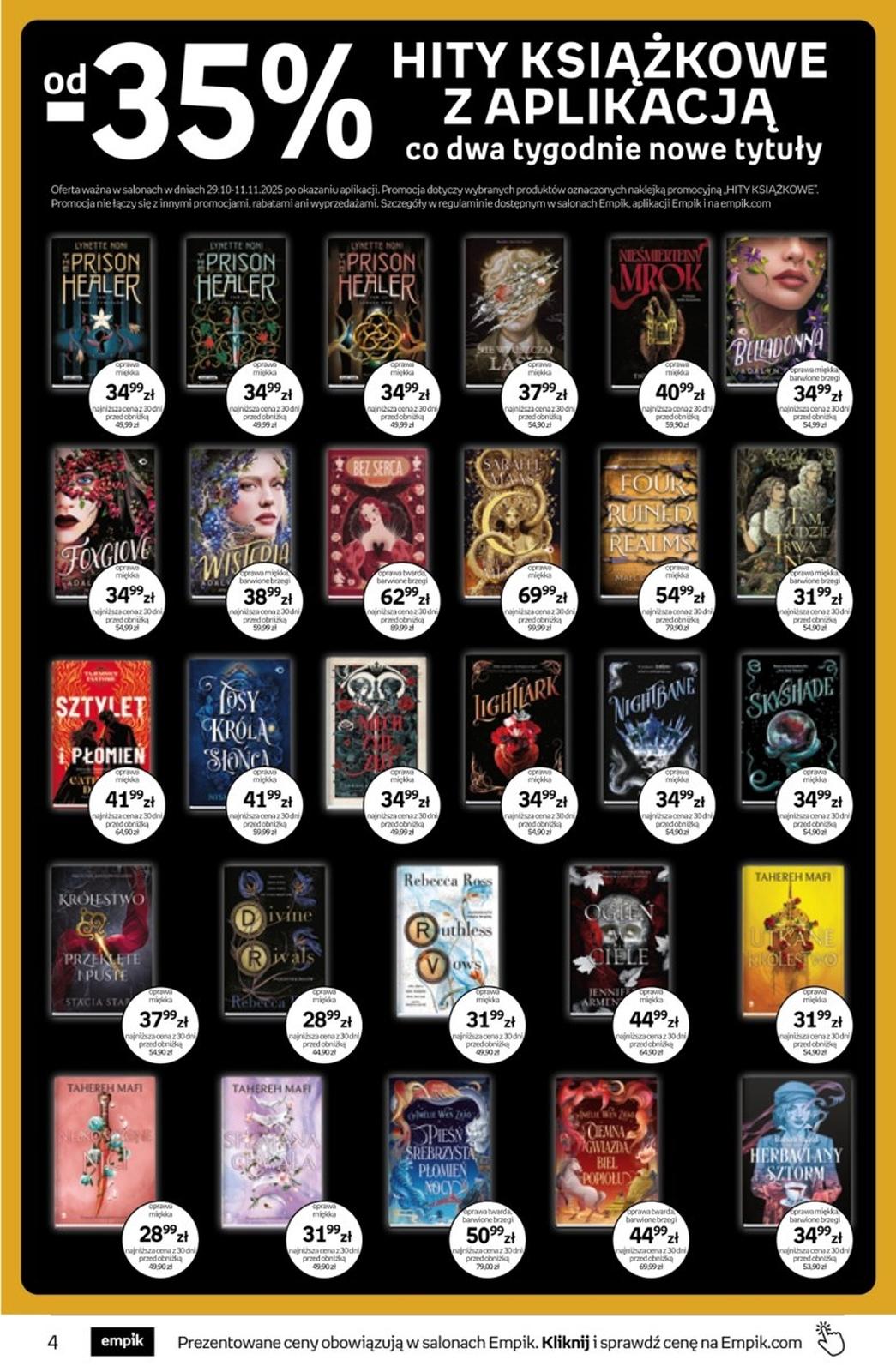 Gazetka promocyjna empik do 11/11/2025 str.4
