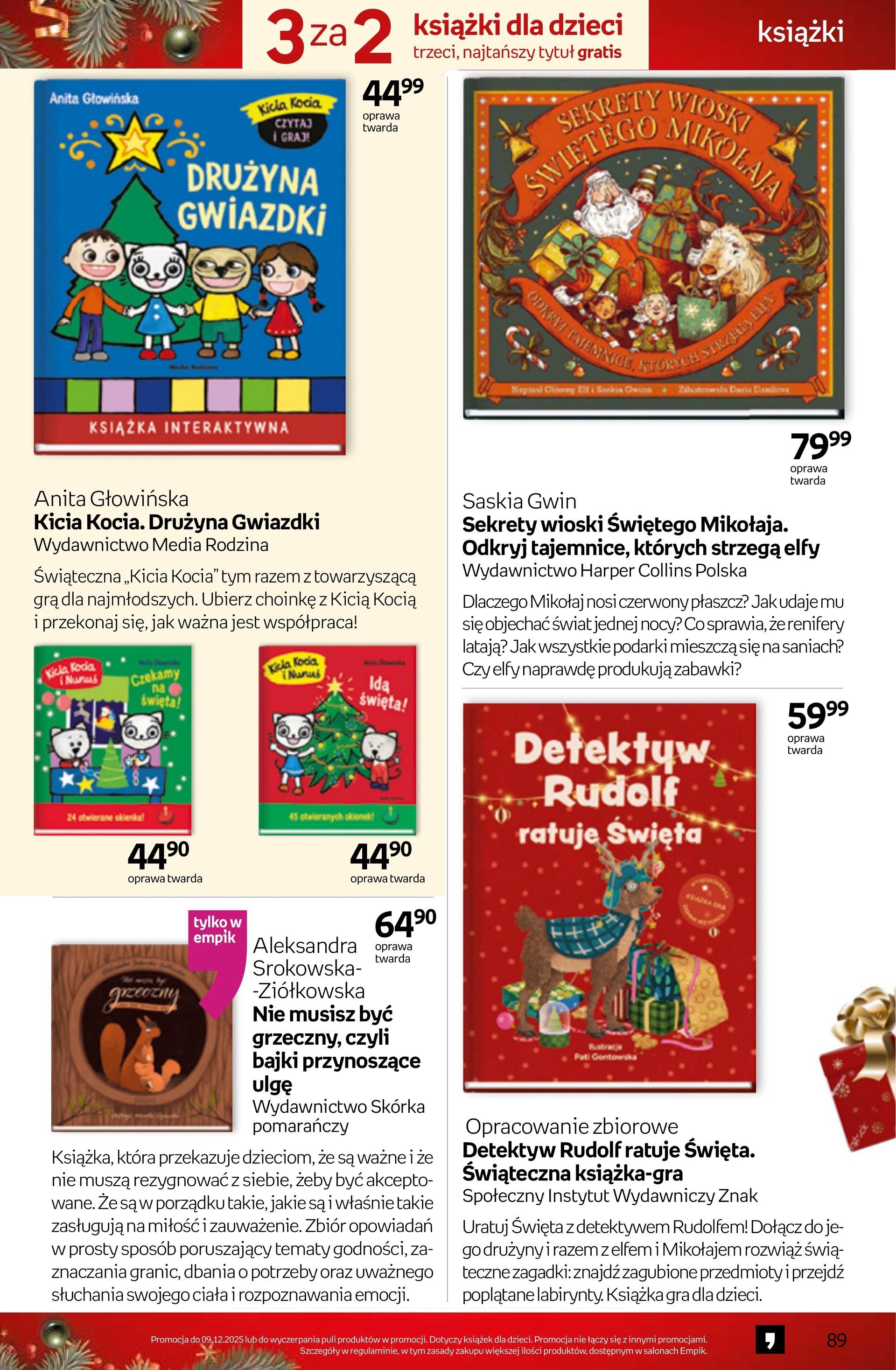 Gazetka promocyjna empik do 09/12/2025 str.89