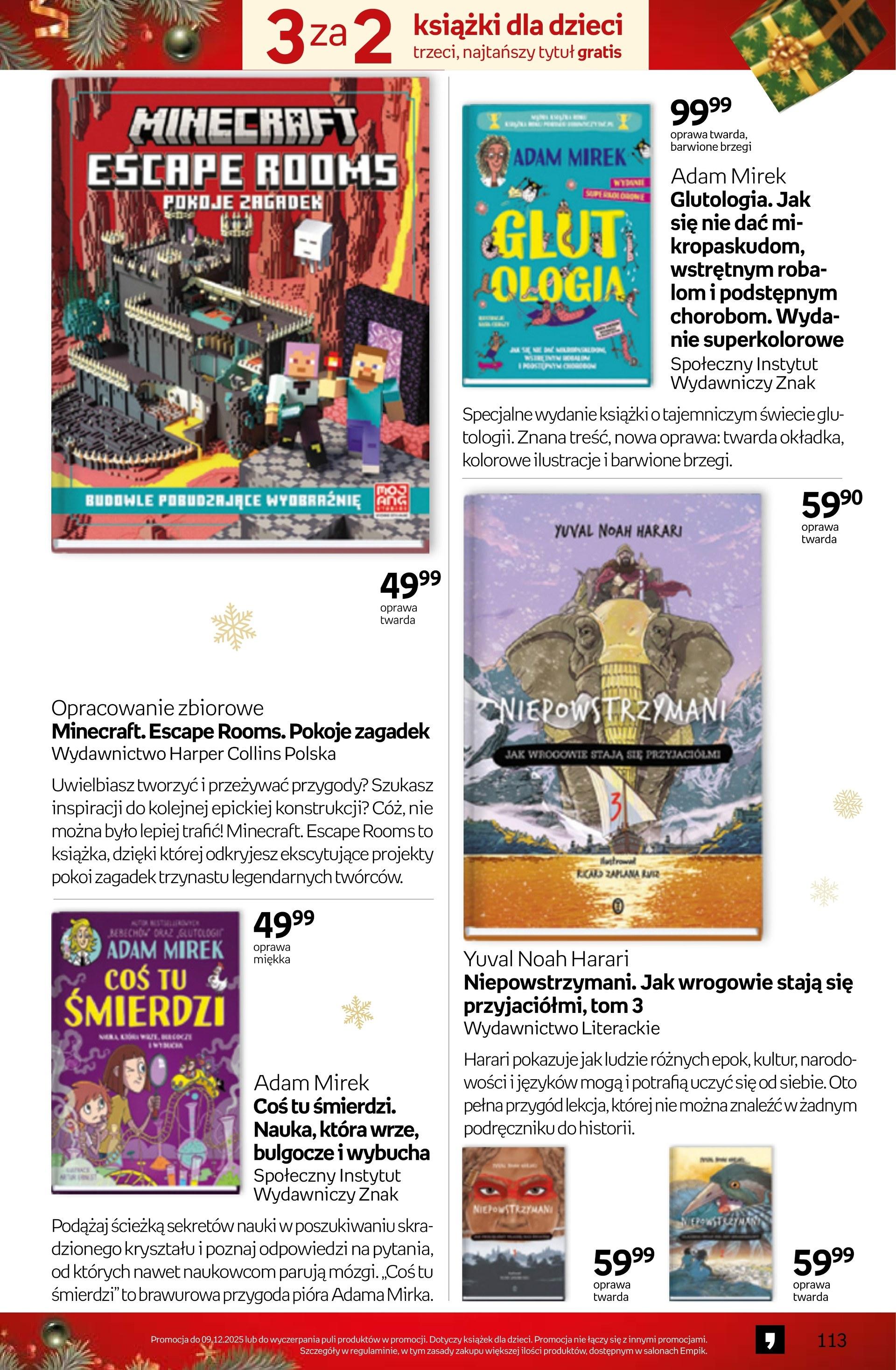 Gazetka promocyjna empik do 09/12/2025 str.113