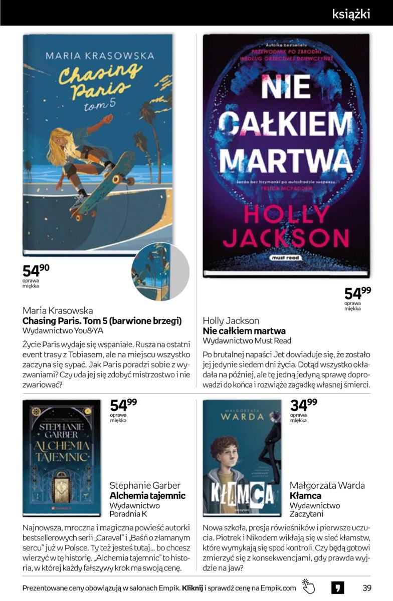 Gazetka promocyjna empik do 28/10/2025 str.39