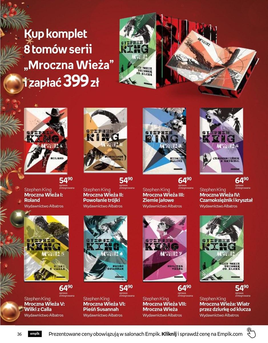 Gazetka promocyjna empik do 24/12/2024 str.36