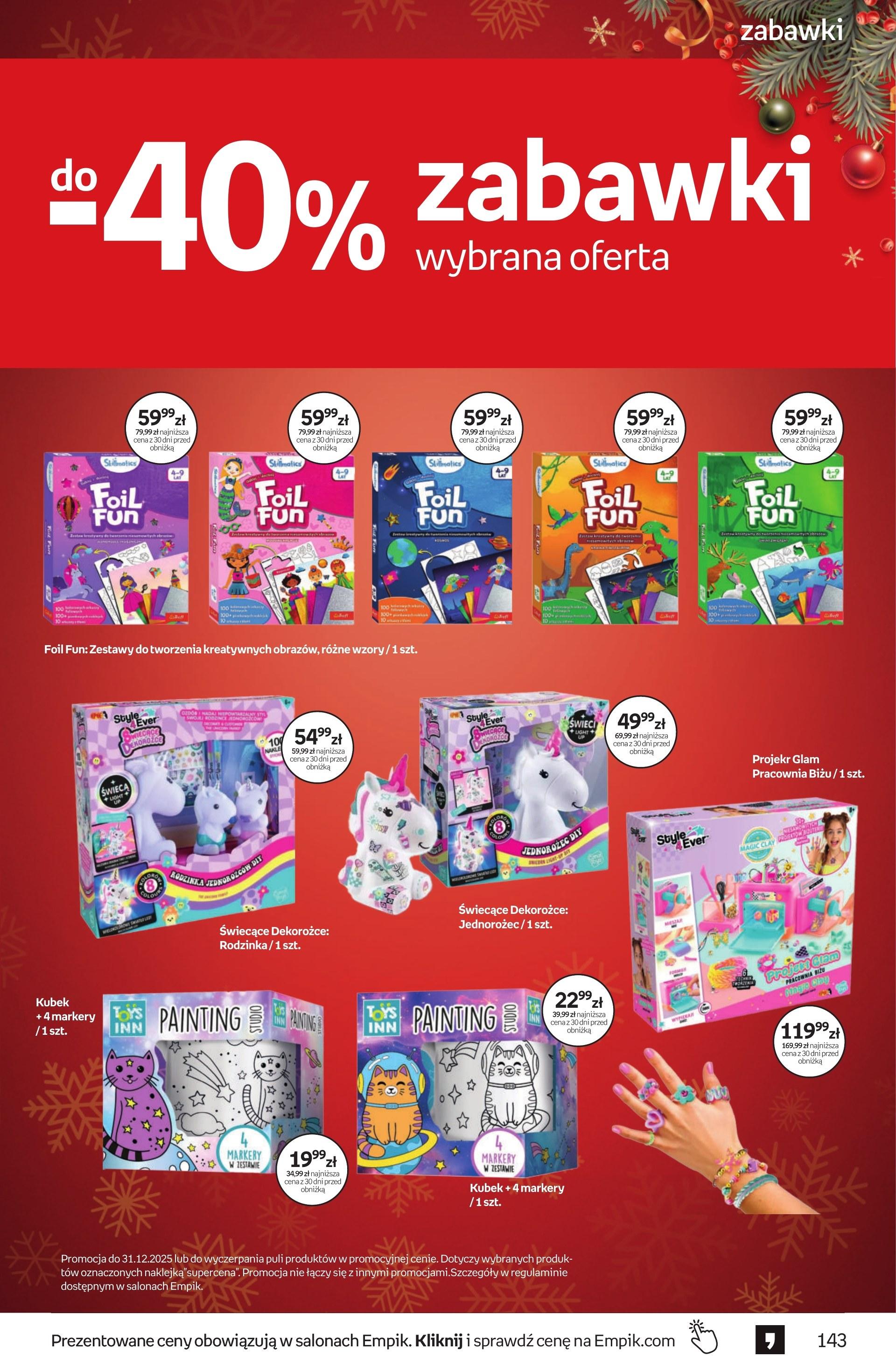 Gazetka promocyjna empik do 09/12/2025 str.143