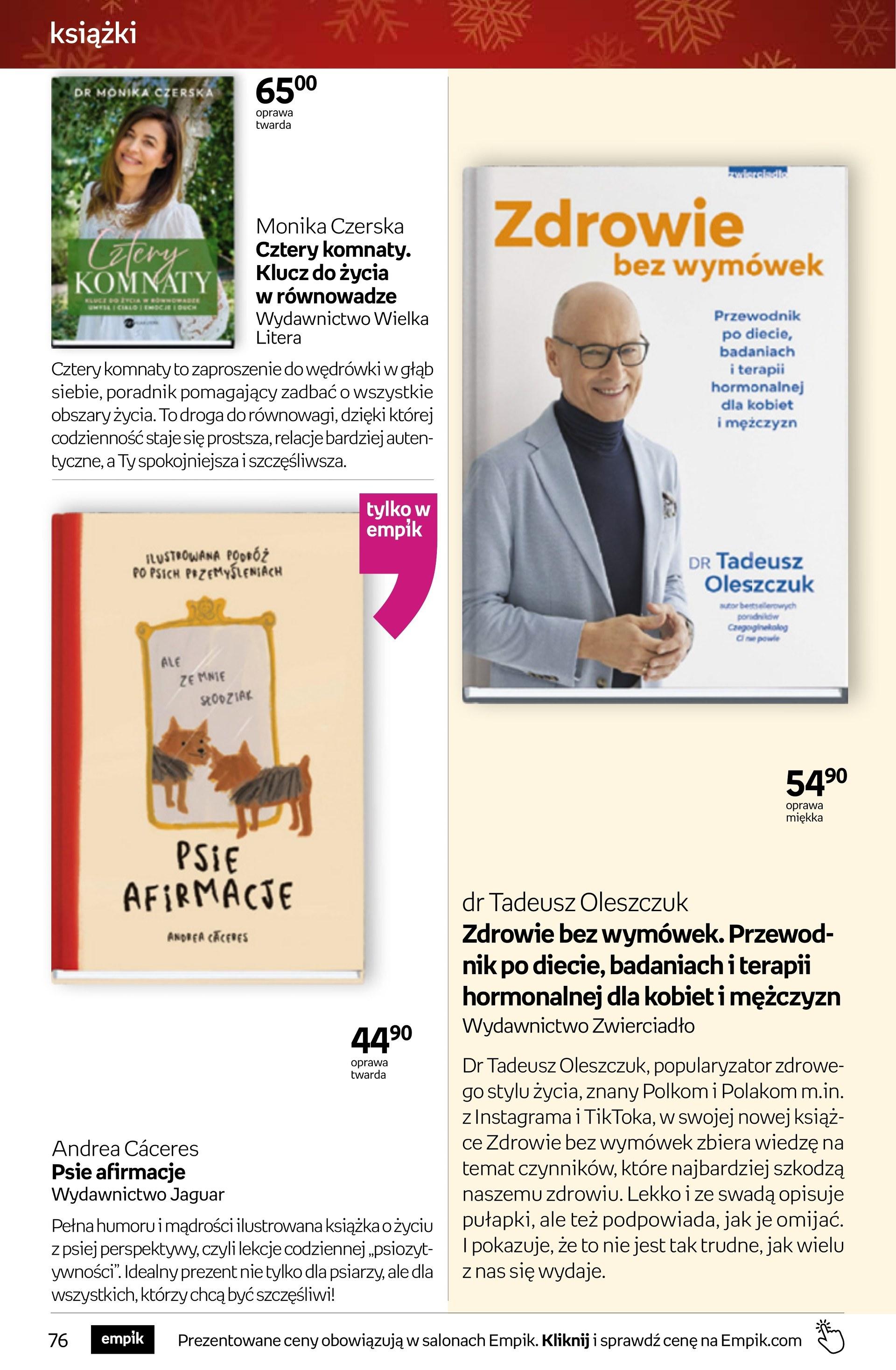 Gazetka promocyjna empik do 23/12/2025 str.76