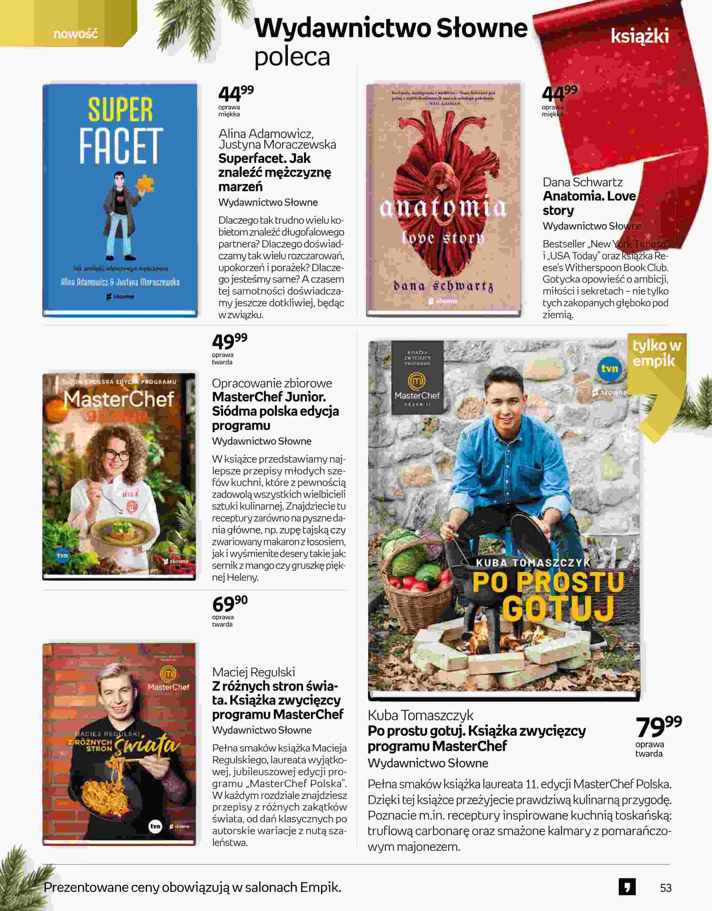 Gazetka promocyjna empik do 24/12/2022 str.53