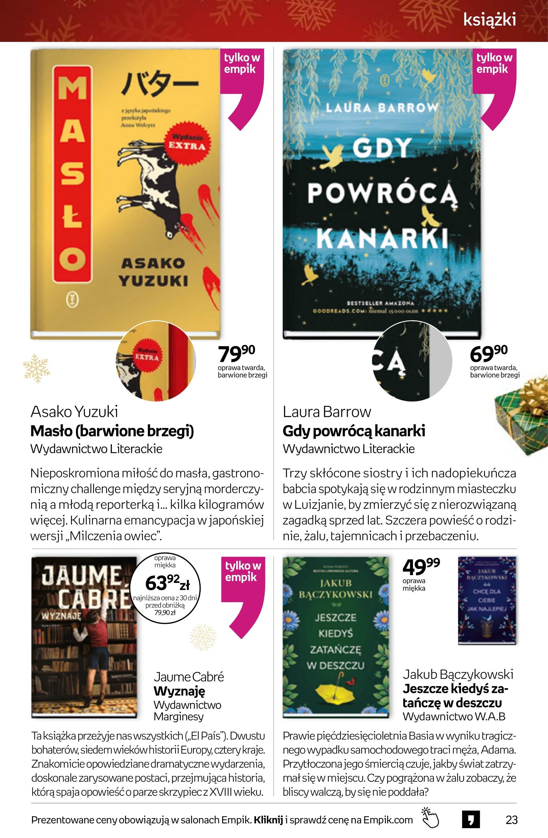Gazetka promocyjna empik do 23/12/2025 str.23