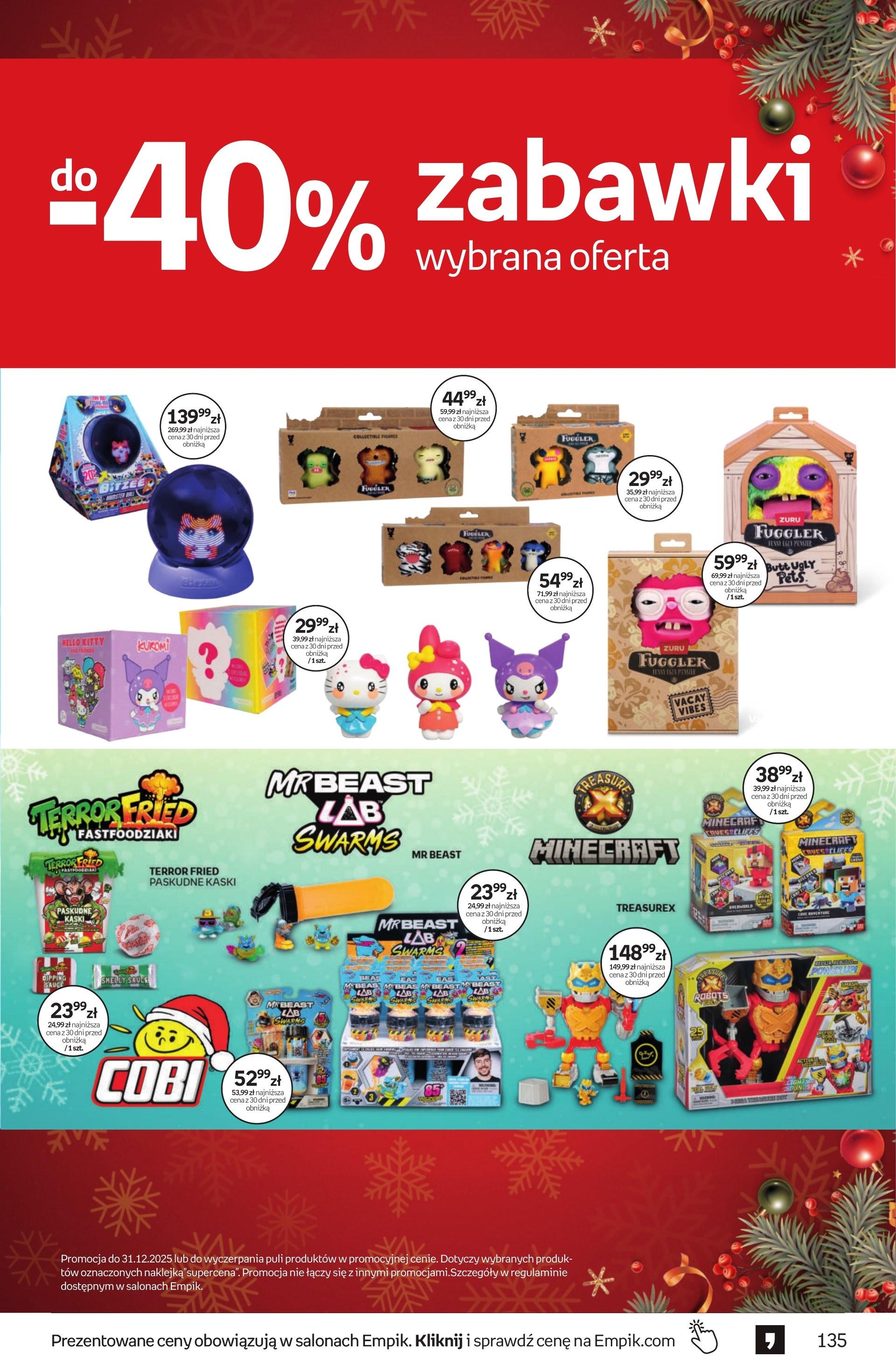 Gazetka promocyjna empik do 23/12/2025 str.135