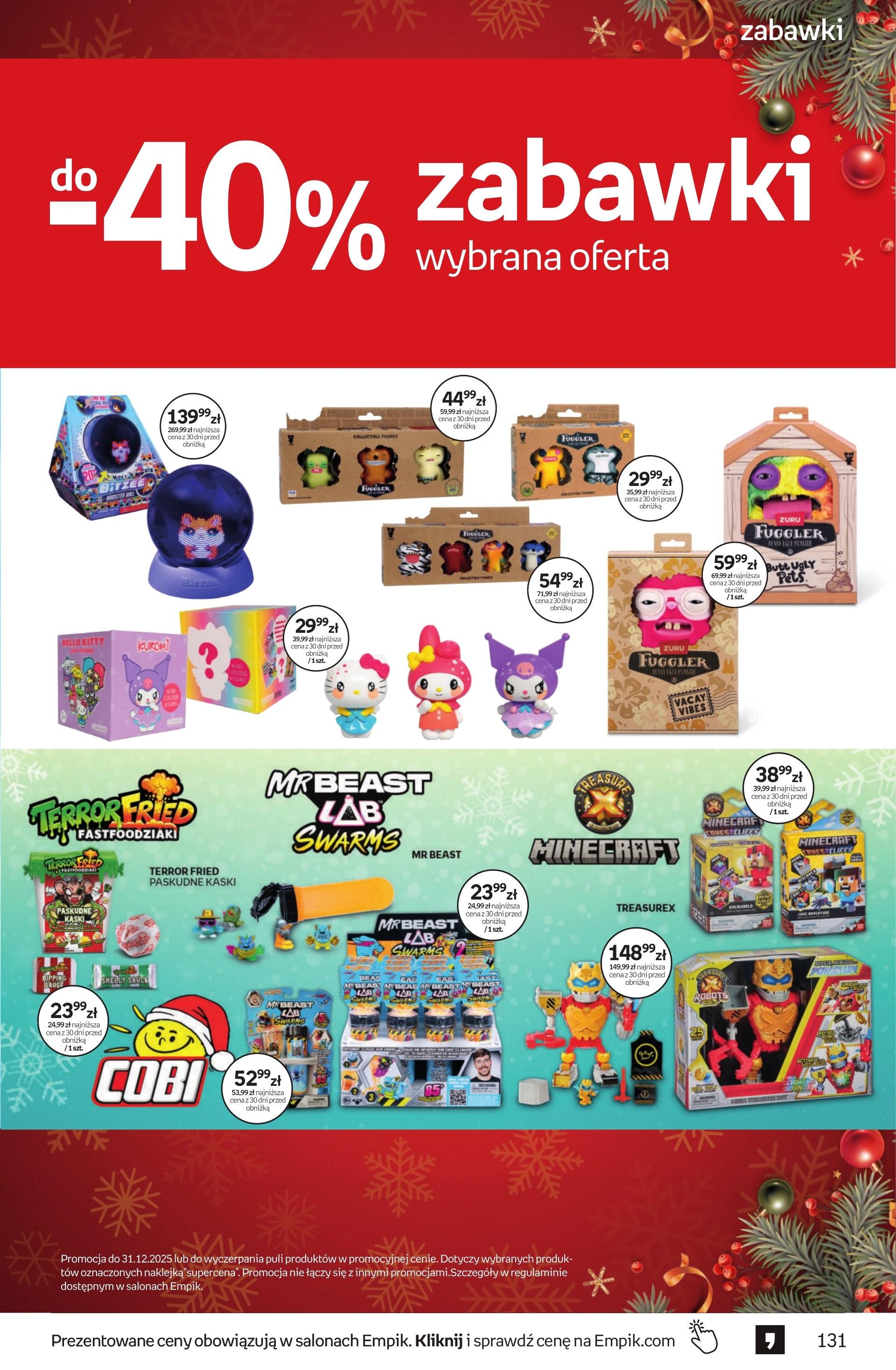Gazetka promocyjna empik do 09/12/2025 str.131