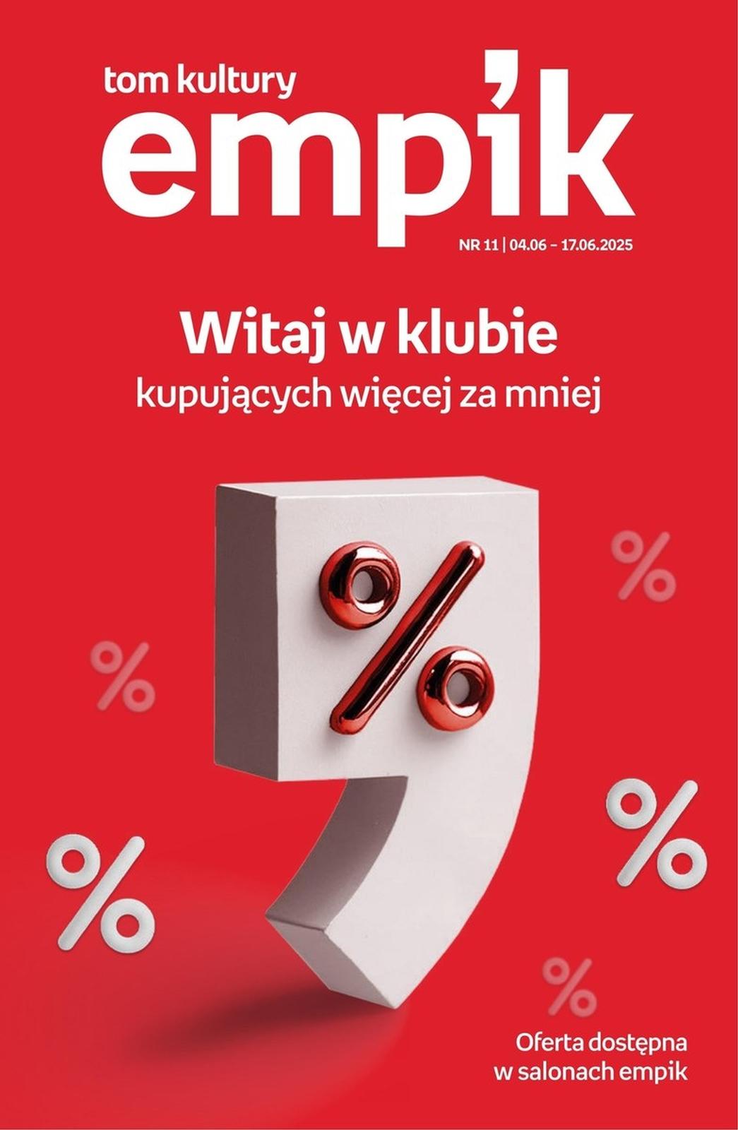 Gazetka promocyjna empik do 17/06/2025 str.1