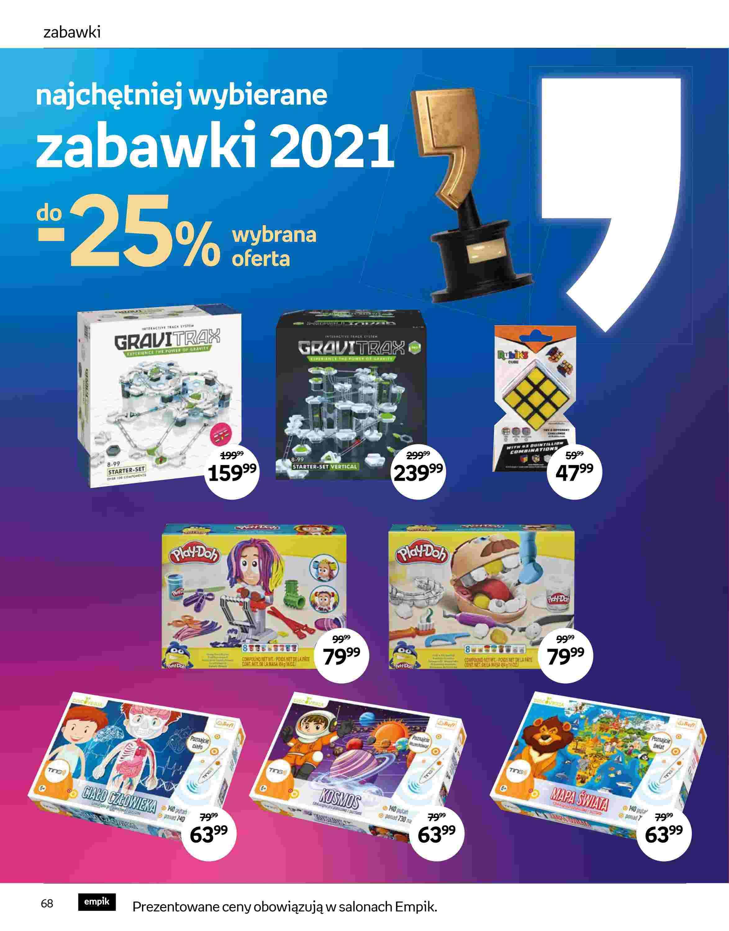 Gazetka promocyjna empik do 22/02/2022 str.68