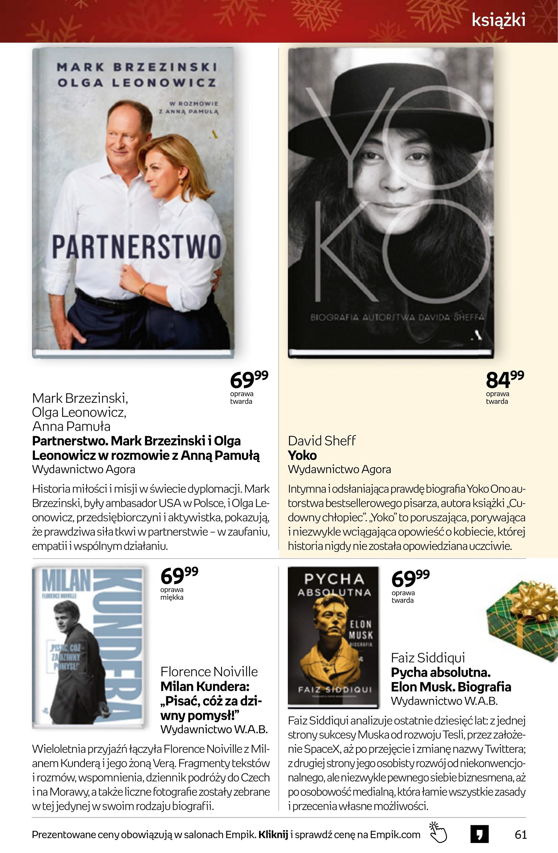 Gazetka promocyjna empik do 09/12/2025 str.61