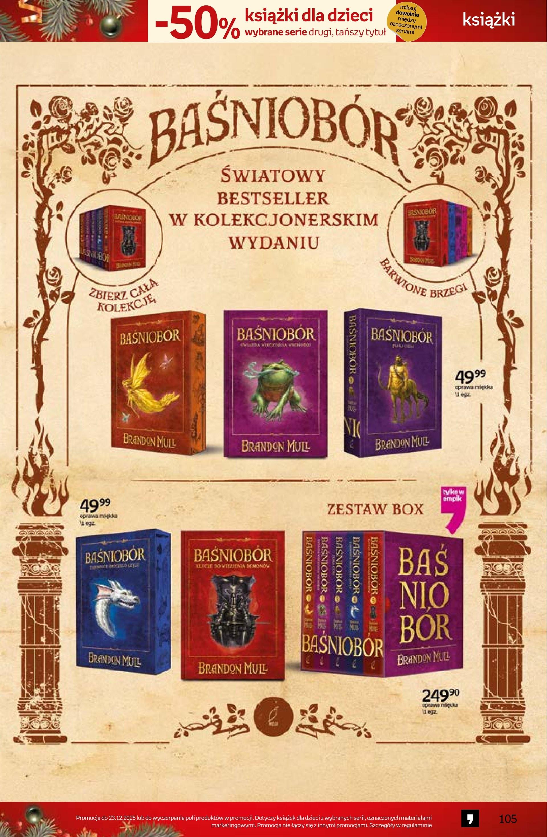Gazetka promocyjna empik do 23/12/2025 str.105