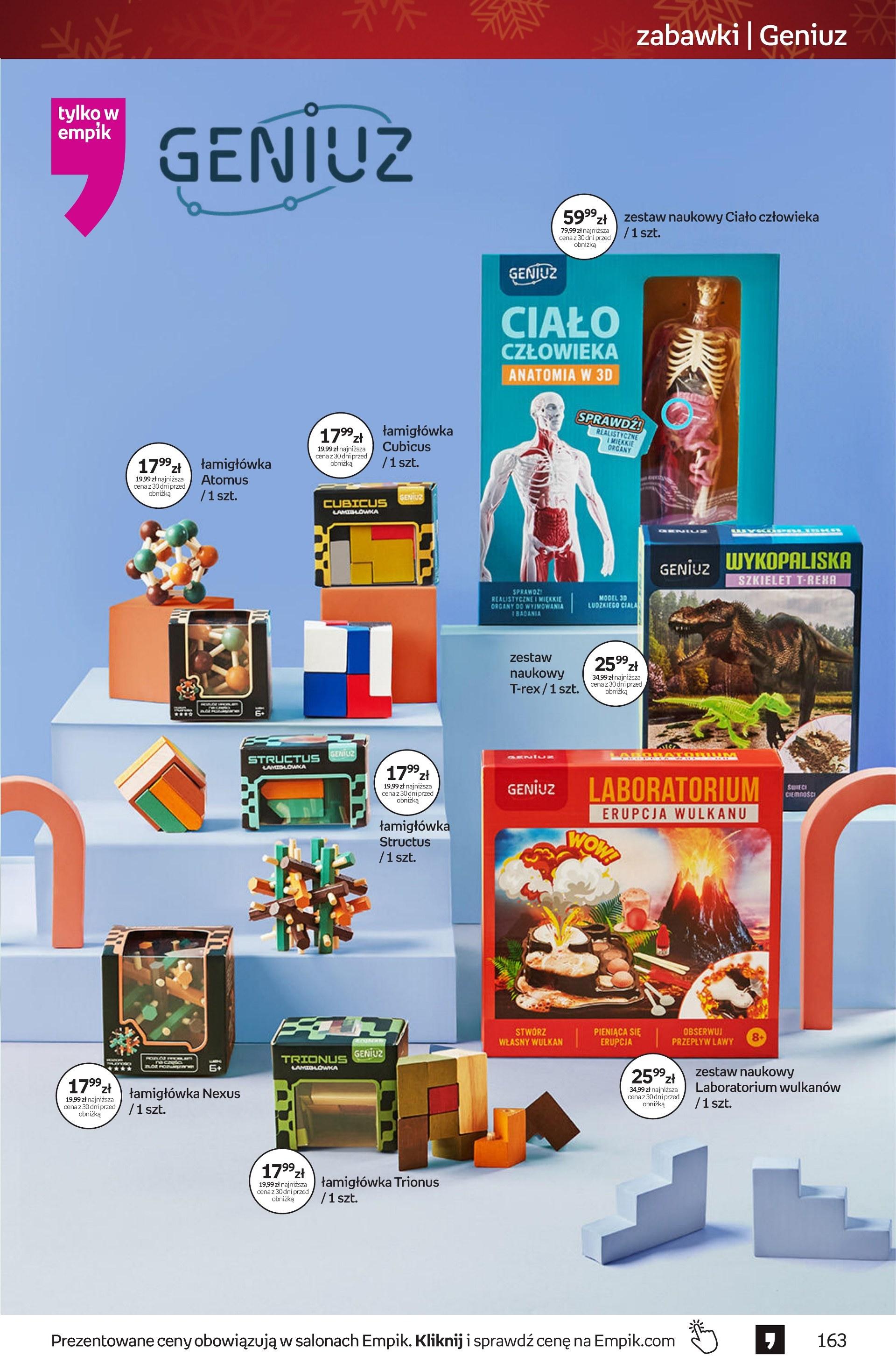 Gazetka promocyjna empik do 23/12/2025 str.163