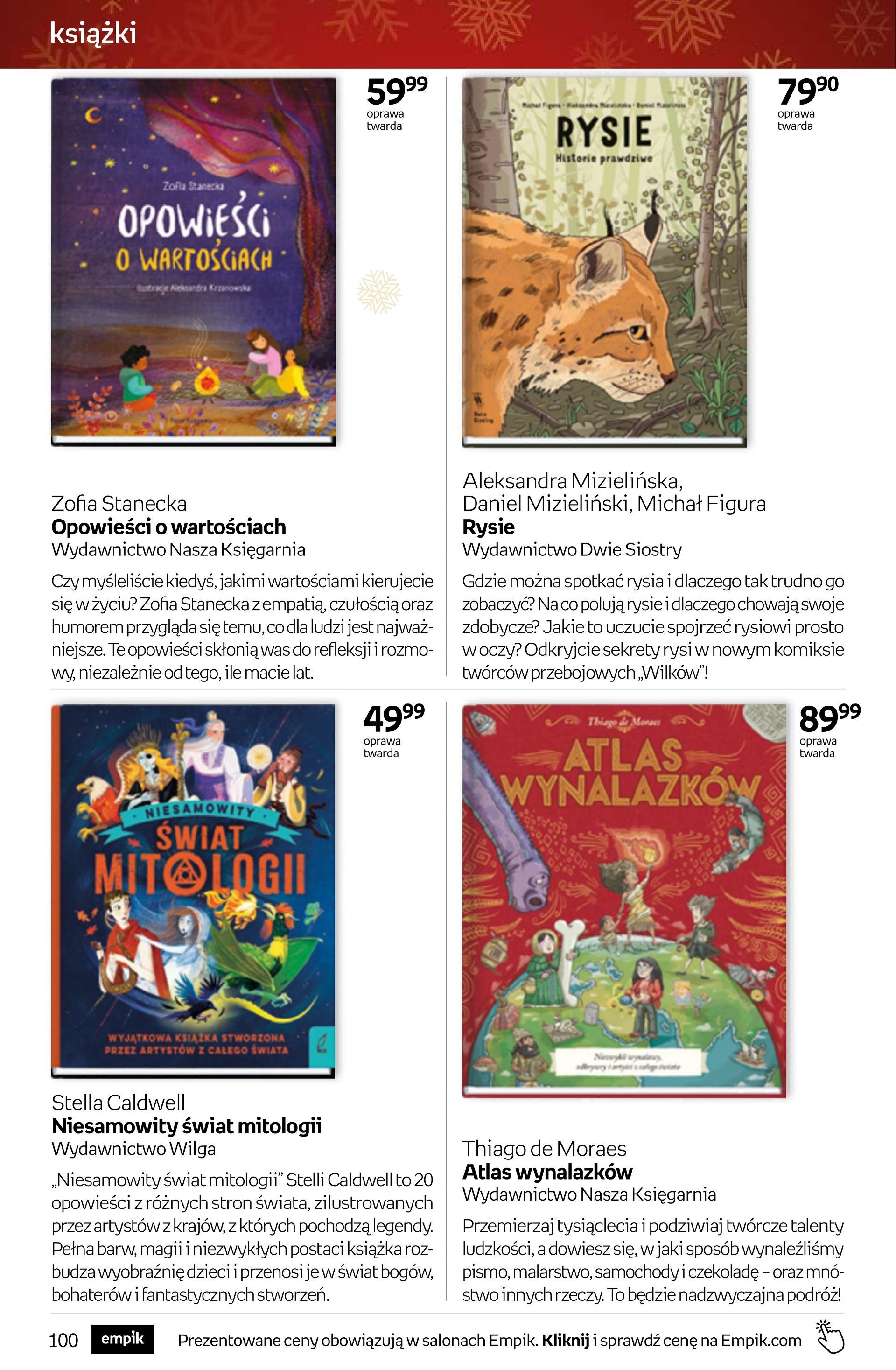 Gazetka promocyjna empik do 23/12/2025 str.100