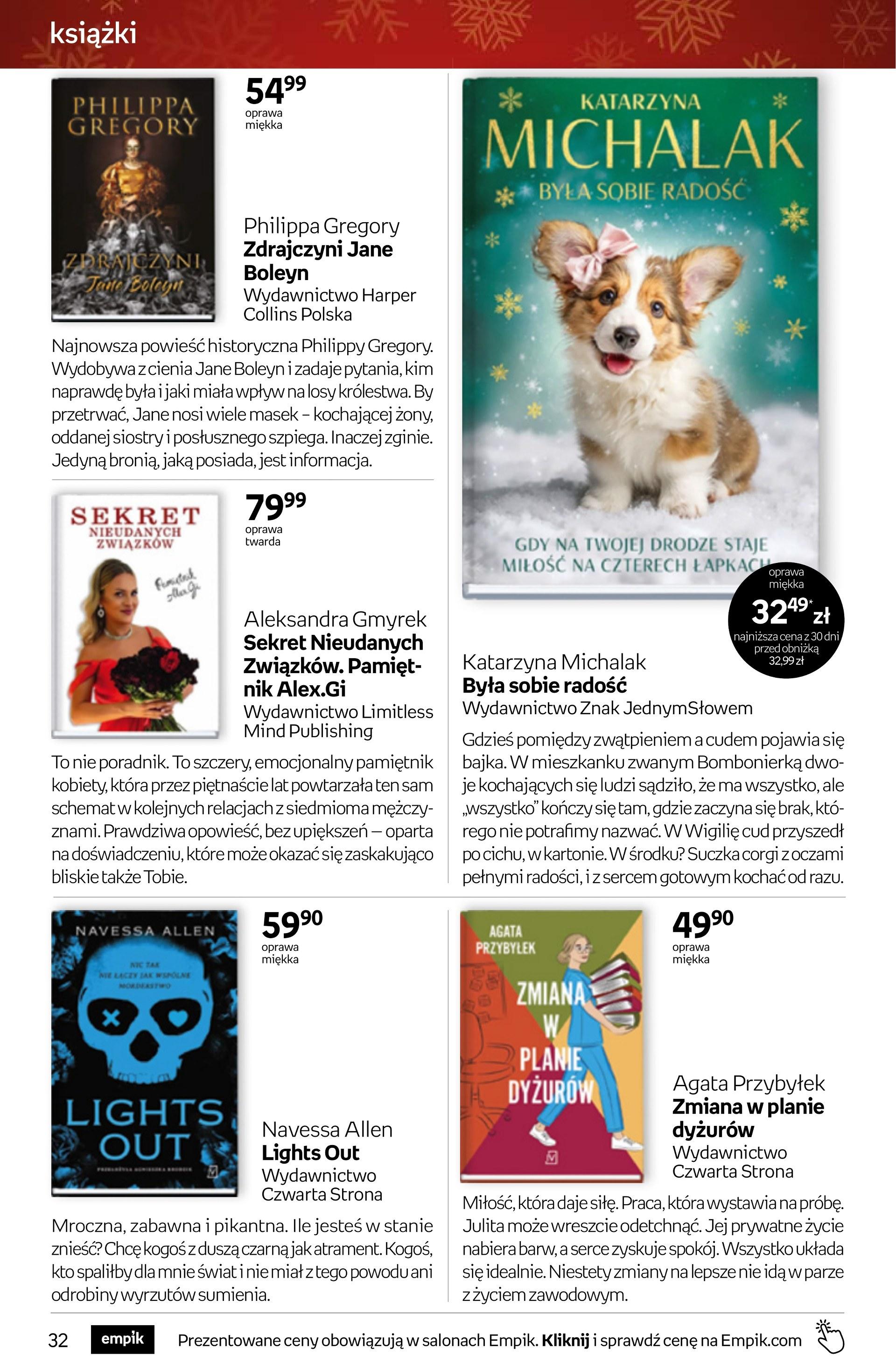 Gazetka promocyjna empik do 23/12/2025 str.32