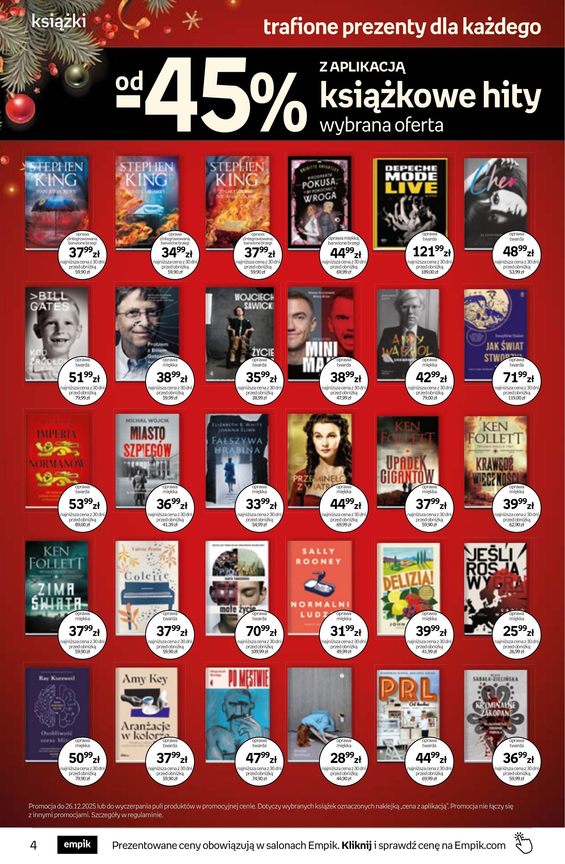 Gazetka promocyjna empik do 23/12/2025 str.4