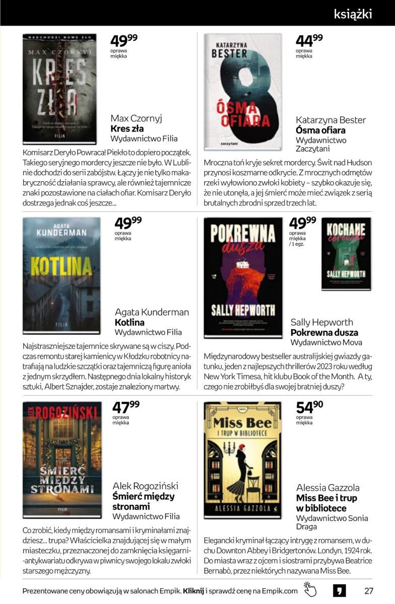 Gazetka promocyjna empik do 28/10/2025 str.27
