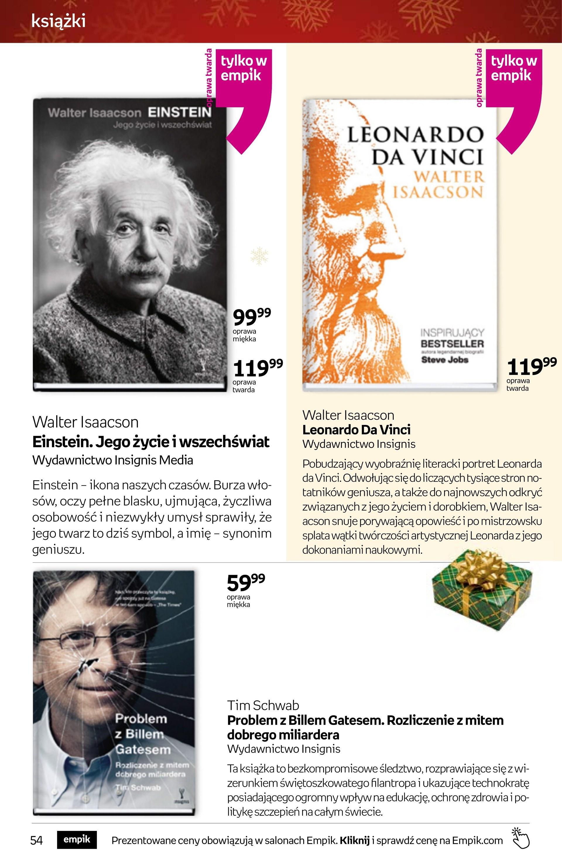 Gazetka promocyjna empik do 23/12/2025 str.54