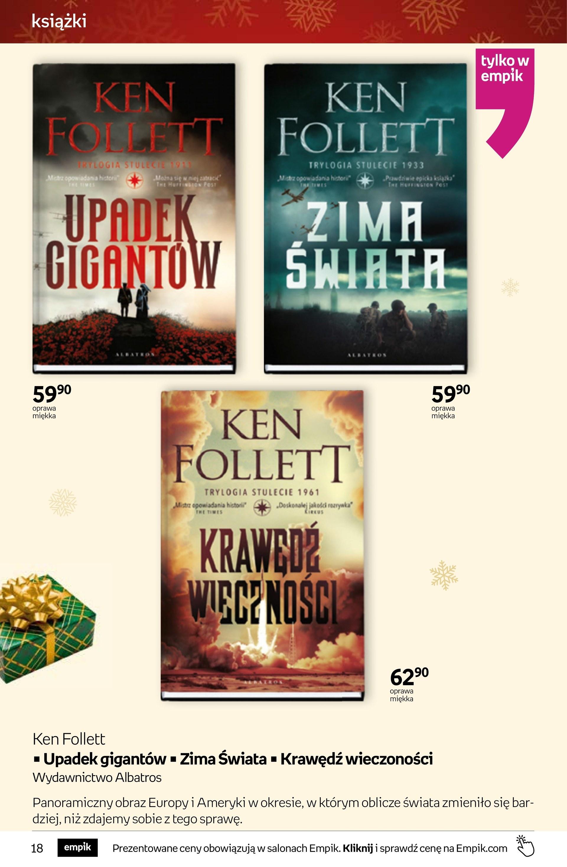Gazetka promocyjna empik do 23/12/2025 str.18