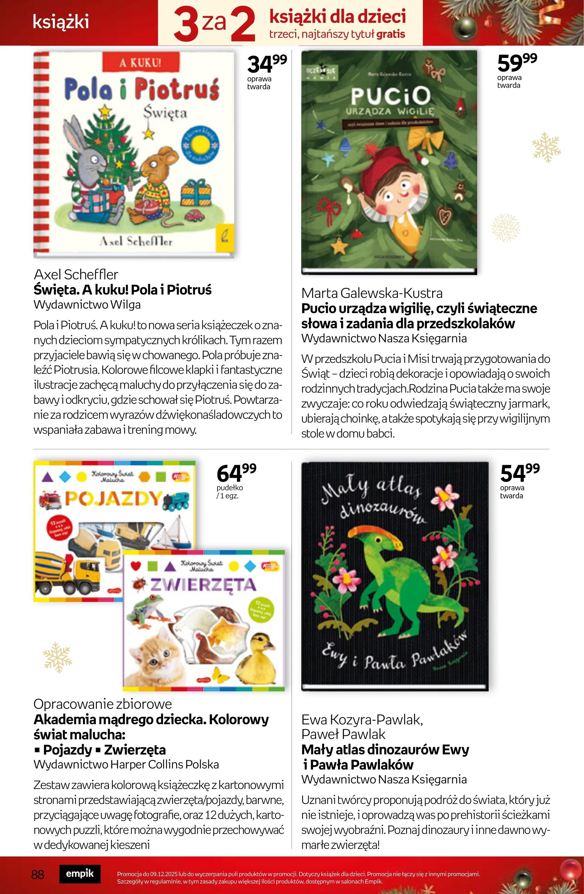 Gazetka promocyjna empik do 09/12/2025 str.88