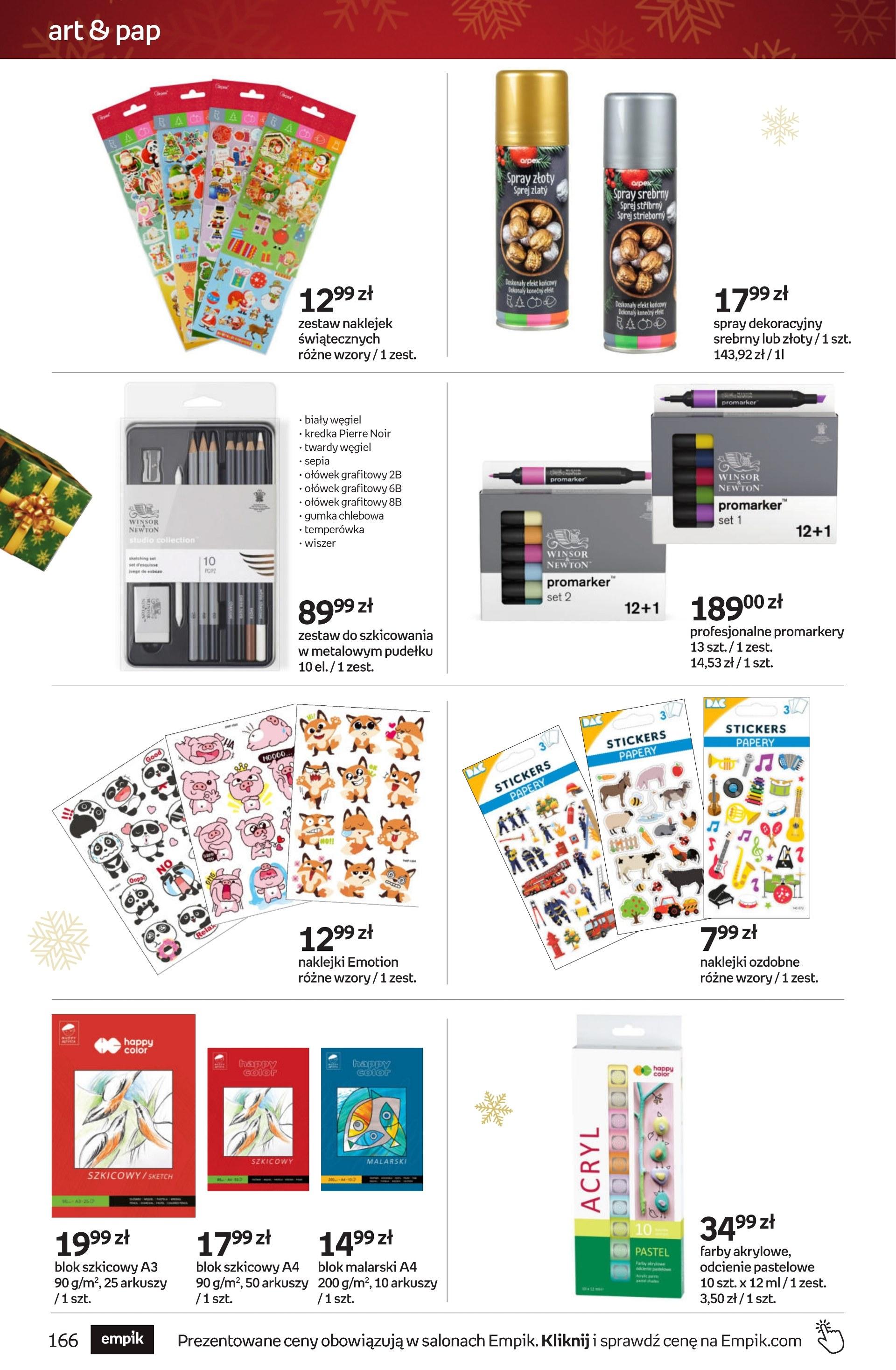 Gazetka promocyjna empik do 09/12/2025 str.166