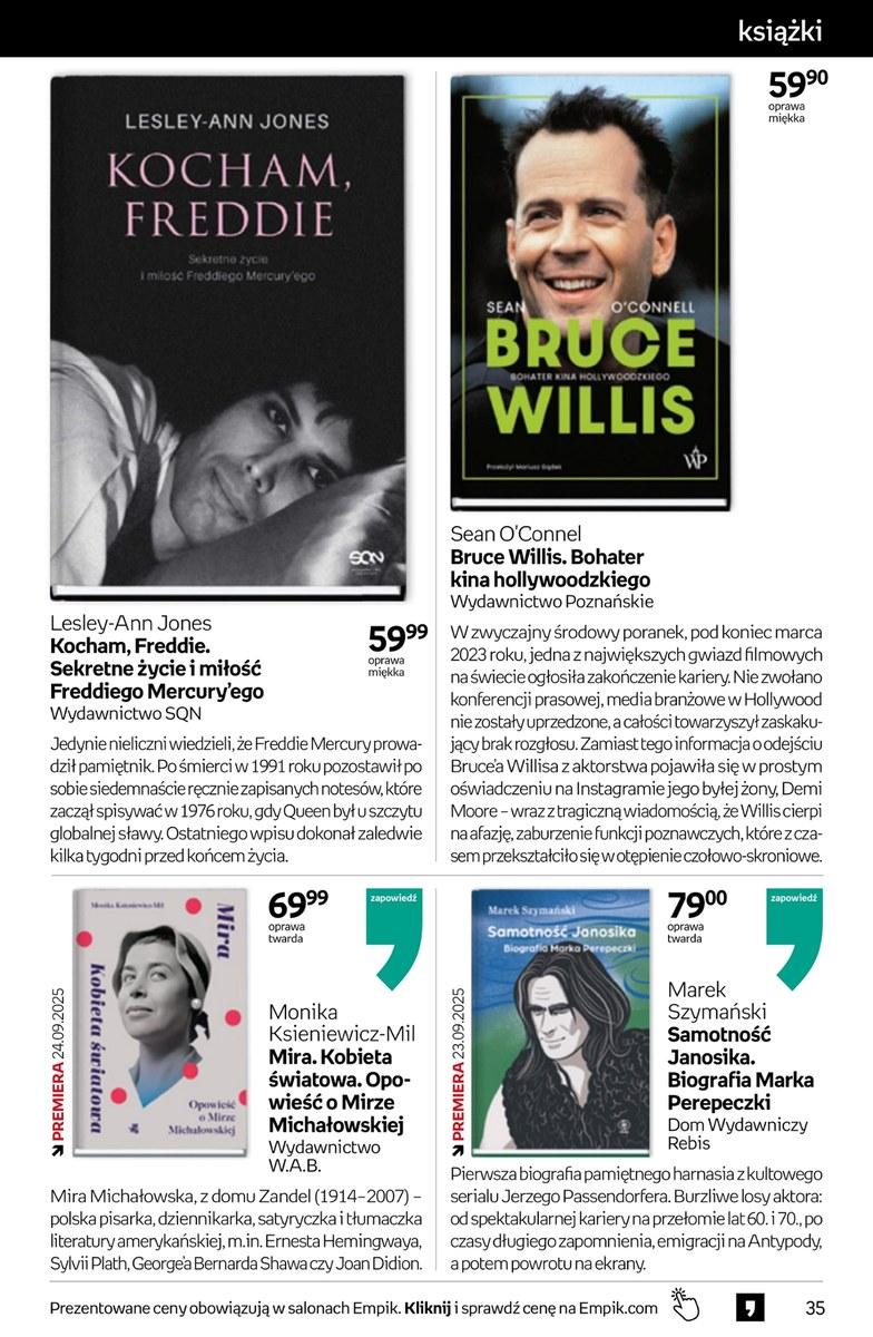 Gazetka promocyjna empik do 23/09/2025 str.35