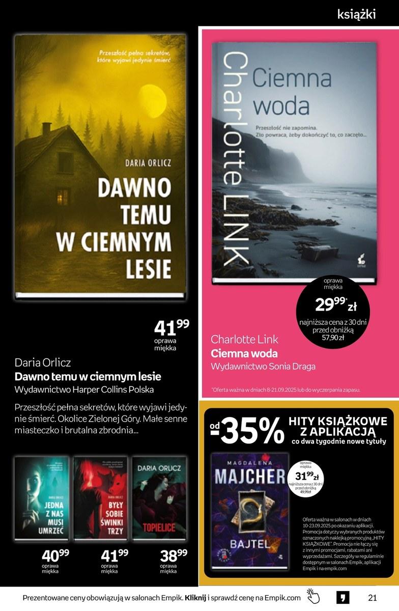 Gazetka promocyjna empik do 23/09/2025 str.21