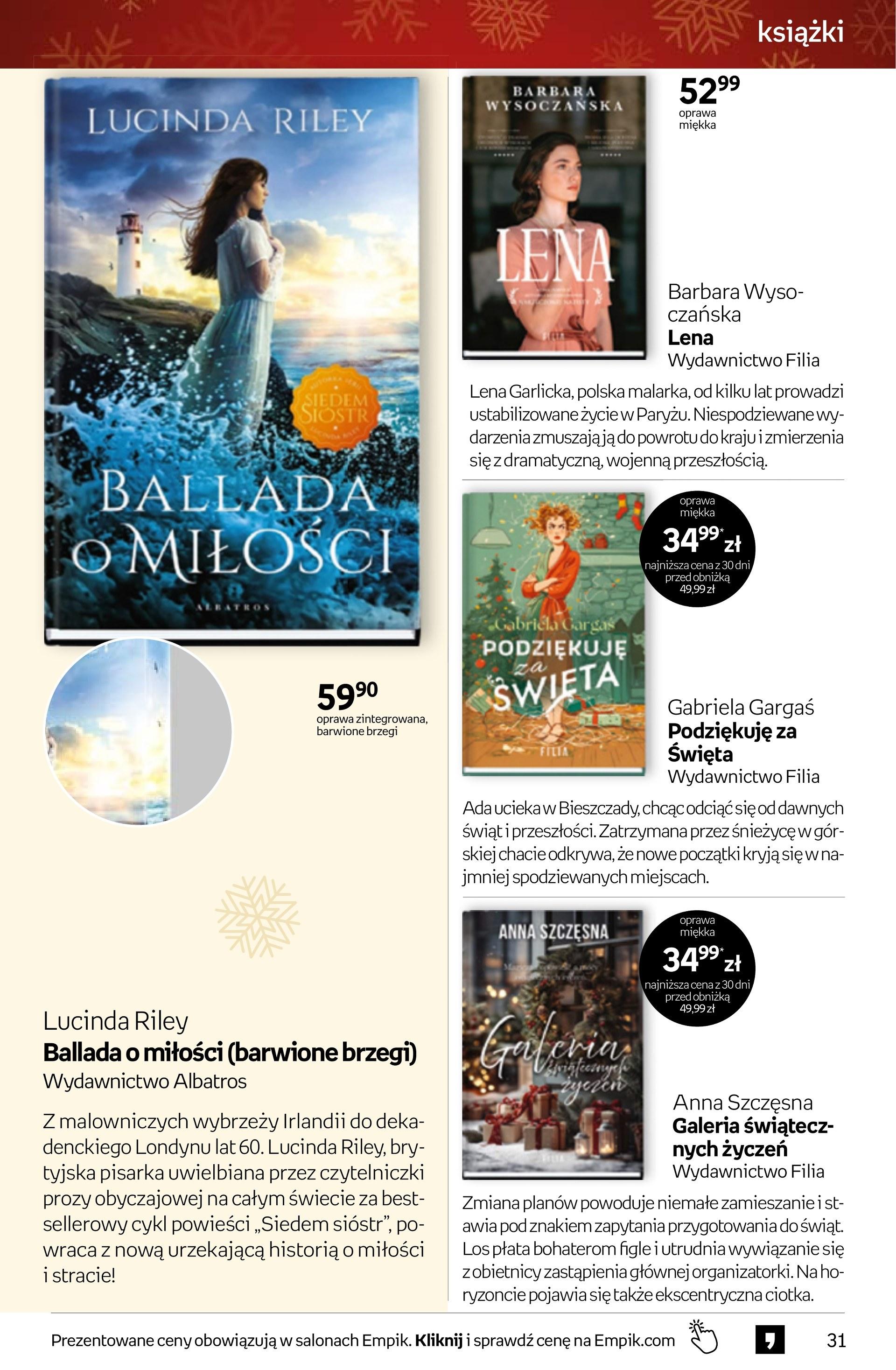 Gazetka promocyjna empik do 23/12/2025 str.31