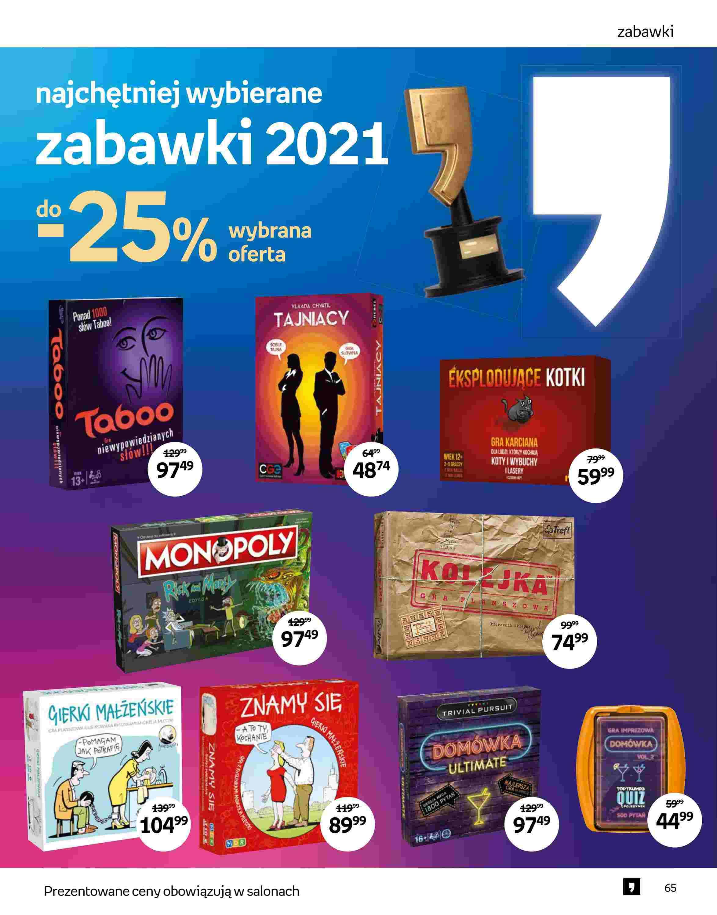 Gazetka promocyjna empik do 22/02/2022 str.65