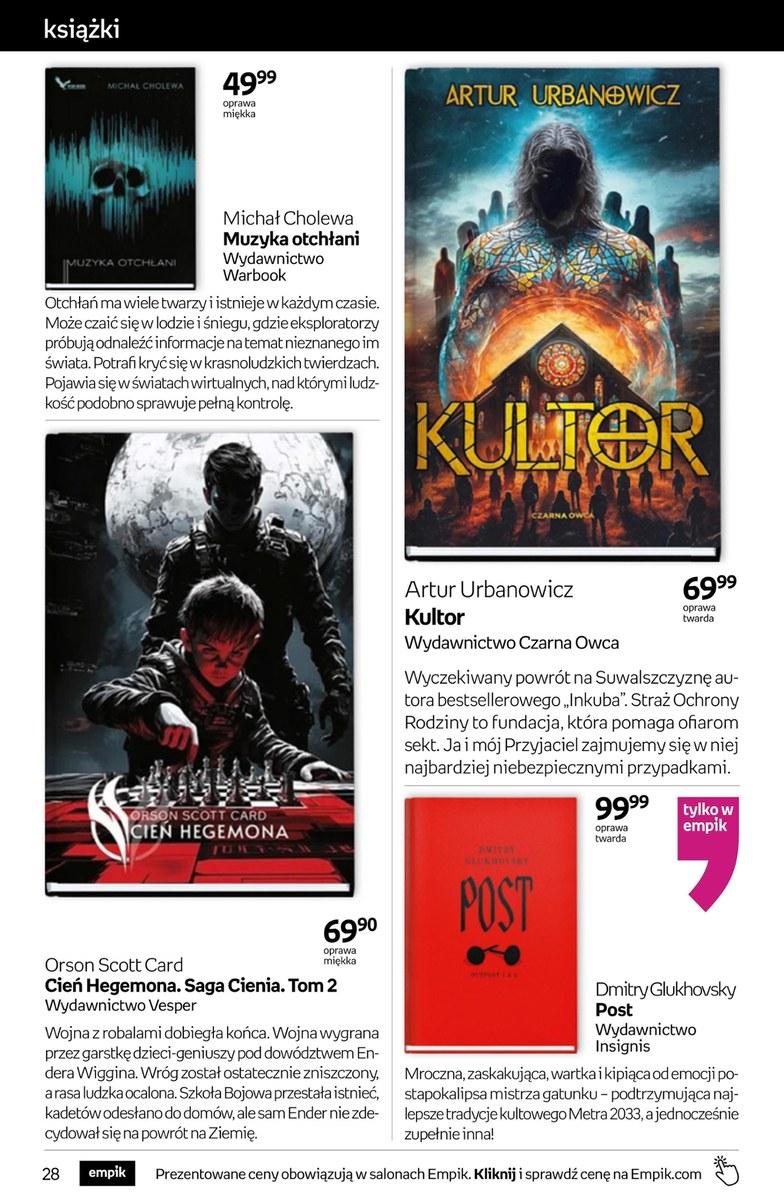 Gazetka promocyjna empik do 04/06/2025 str.28