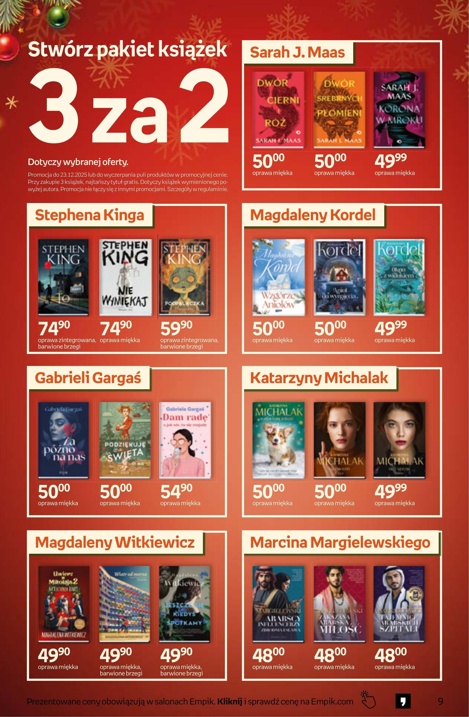 Gazetka promocyjna empik do 09/12/2025 str.9