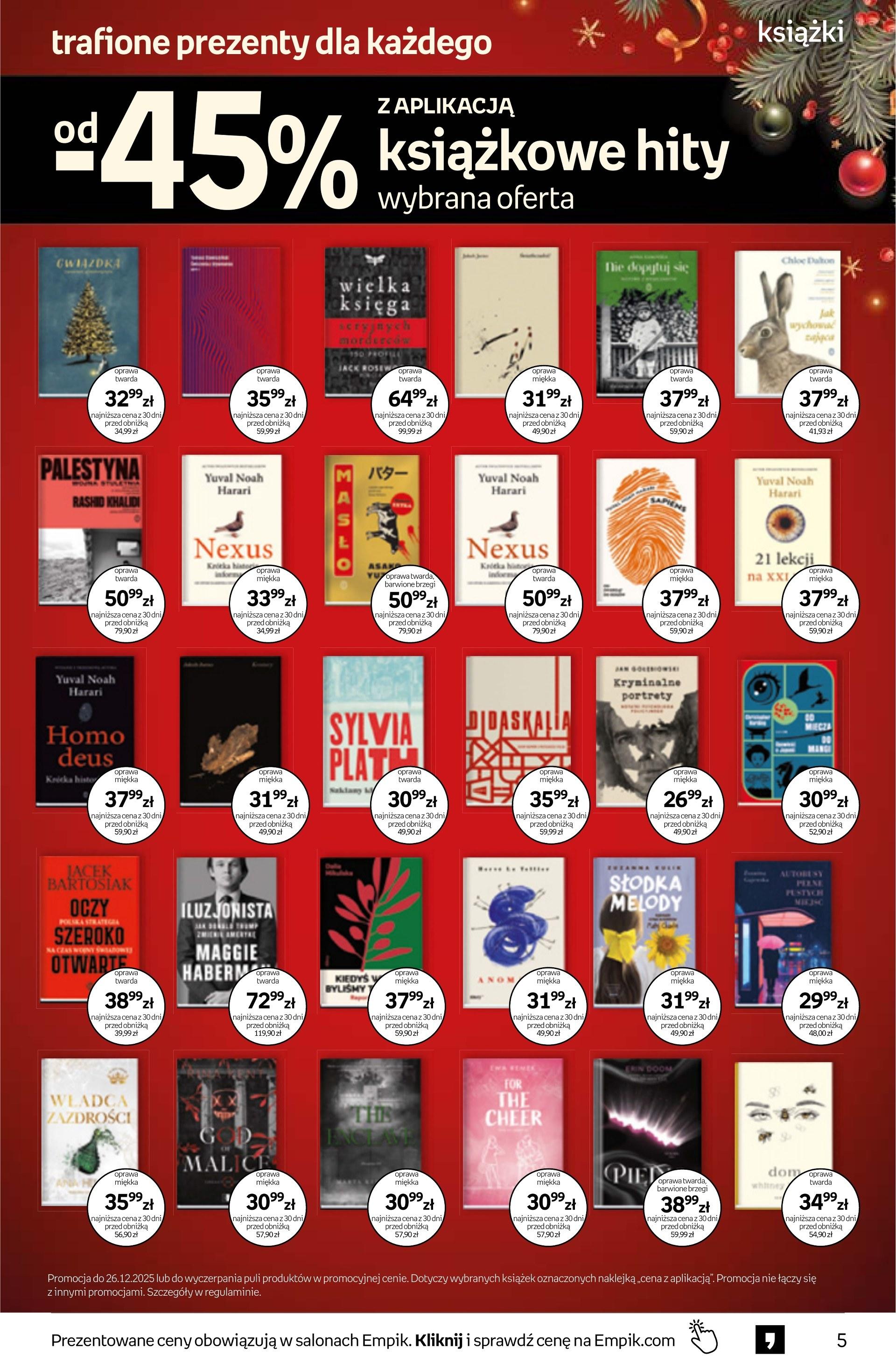 Gazetka promocyjna empik do 23/12/2025 str.5