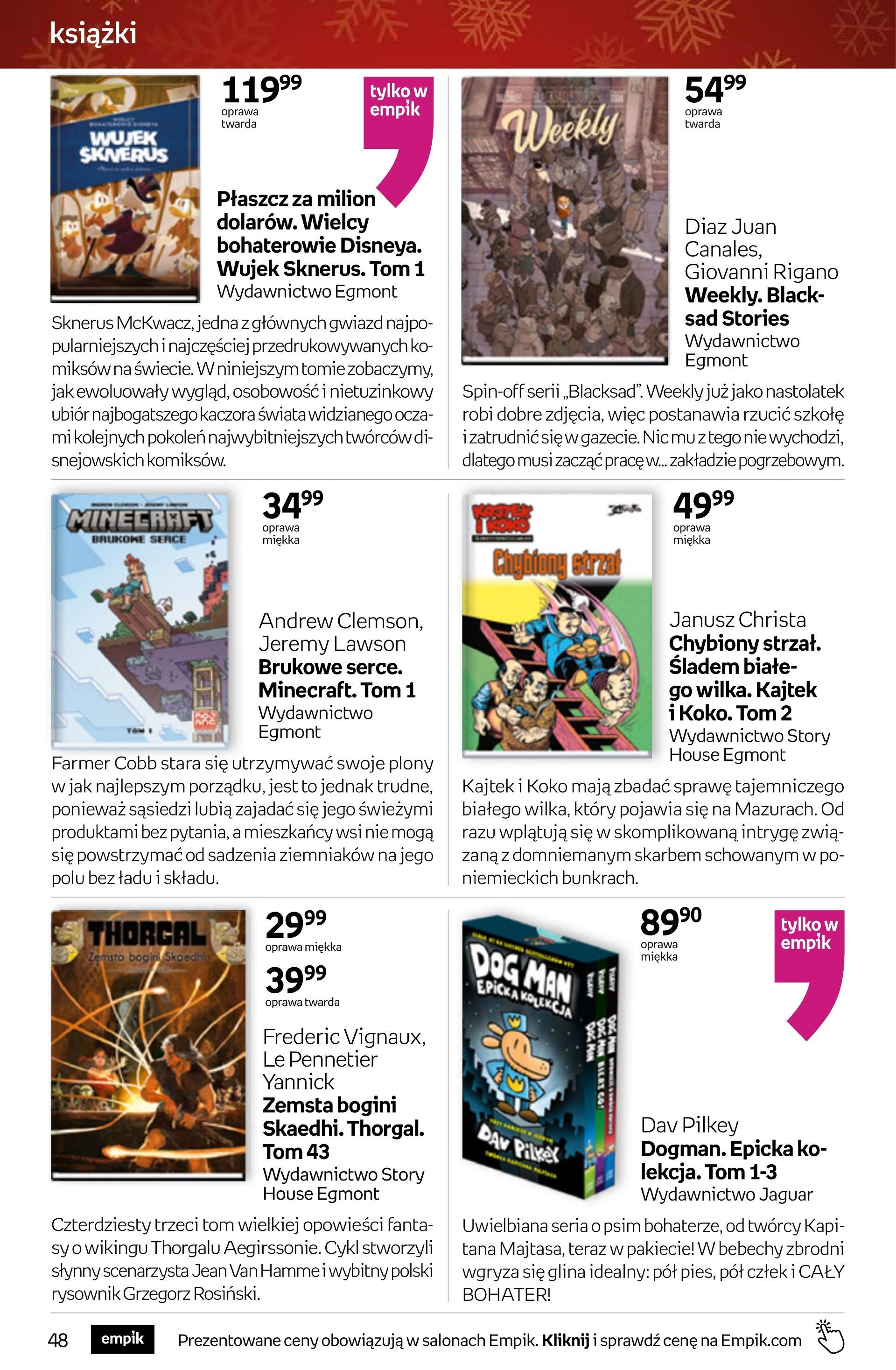 Gazetka promocyjna empik do 23/12/2025 str.48