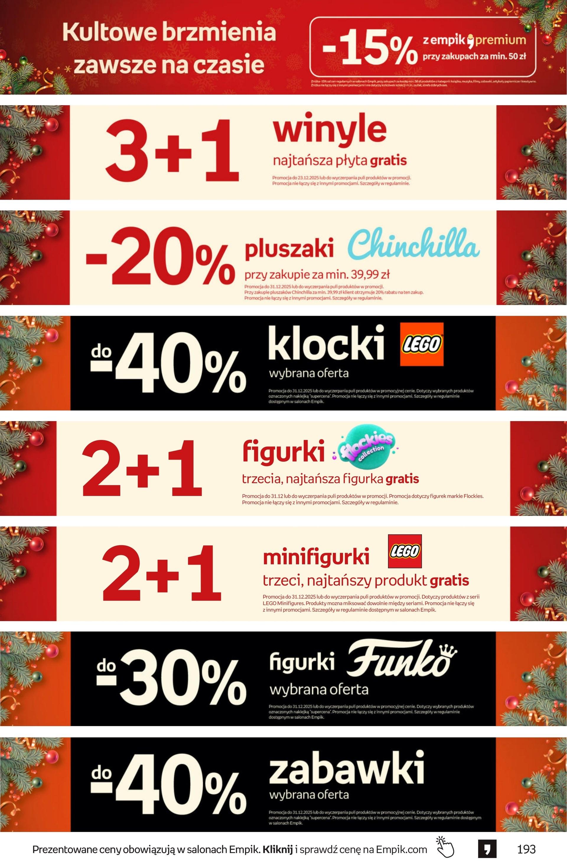 Gazetka promocyjna empik do 23/12/2025 str.193