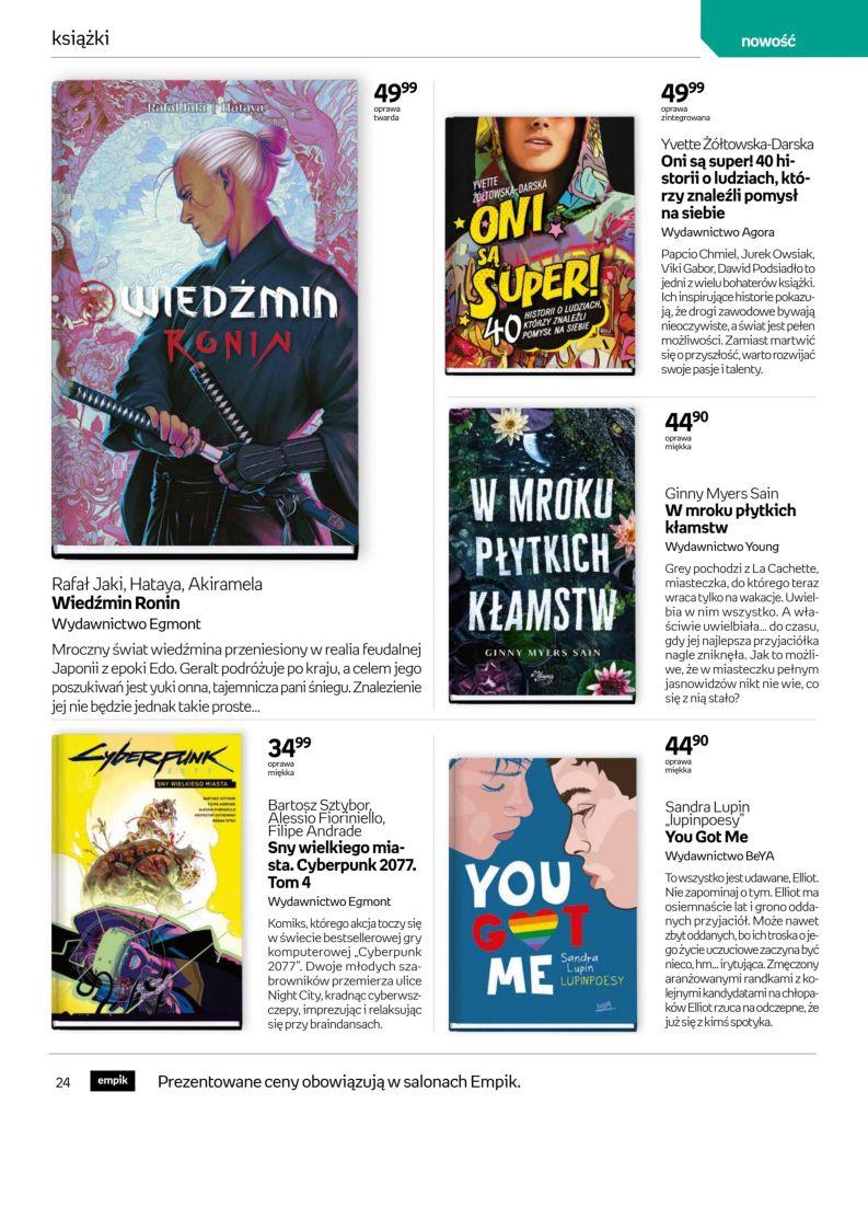 Gazetka promocyjna empik do 27/09/2022 str.24