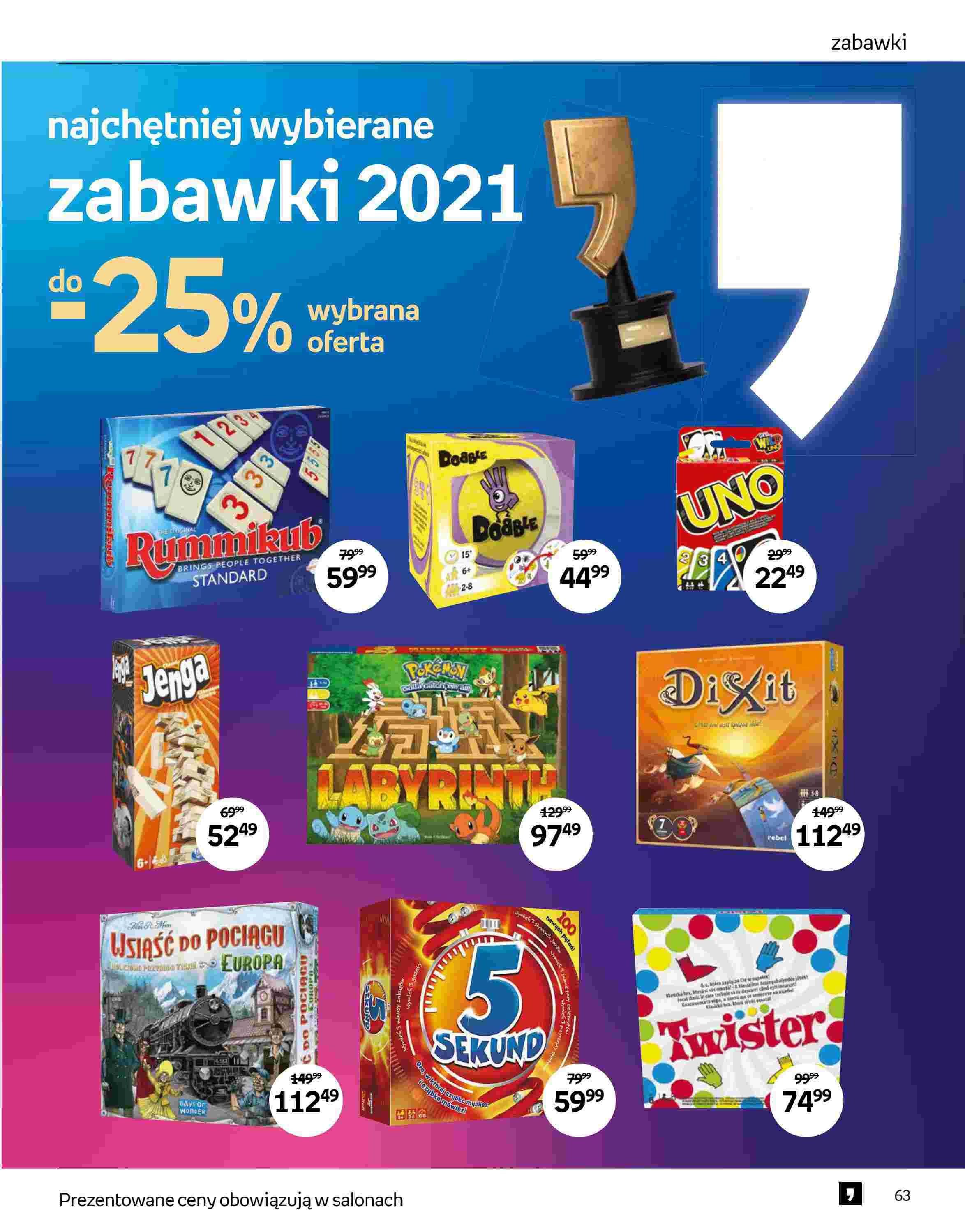 Gazetka promocyjna empik do 22/02/2022 str.63